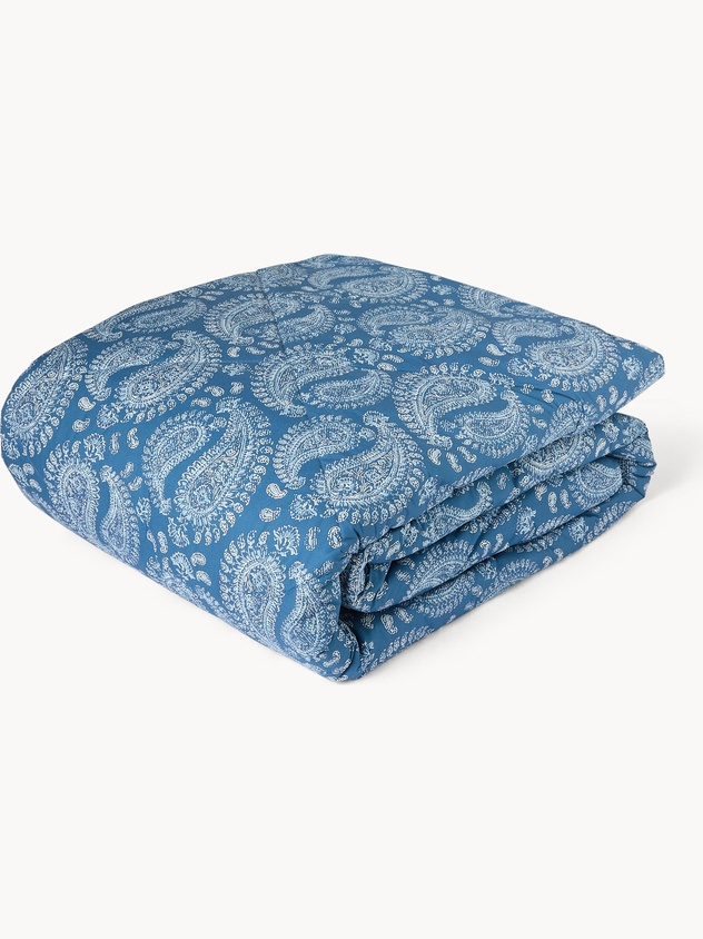 Paisley Cotton Percale Duvet Cover Set - Discounted Price