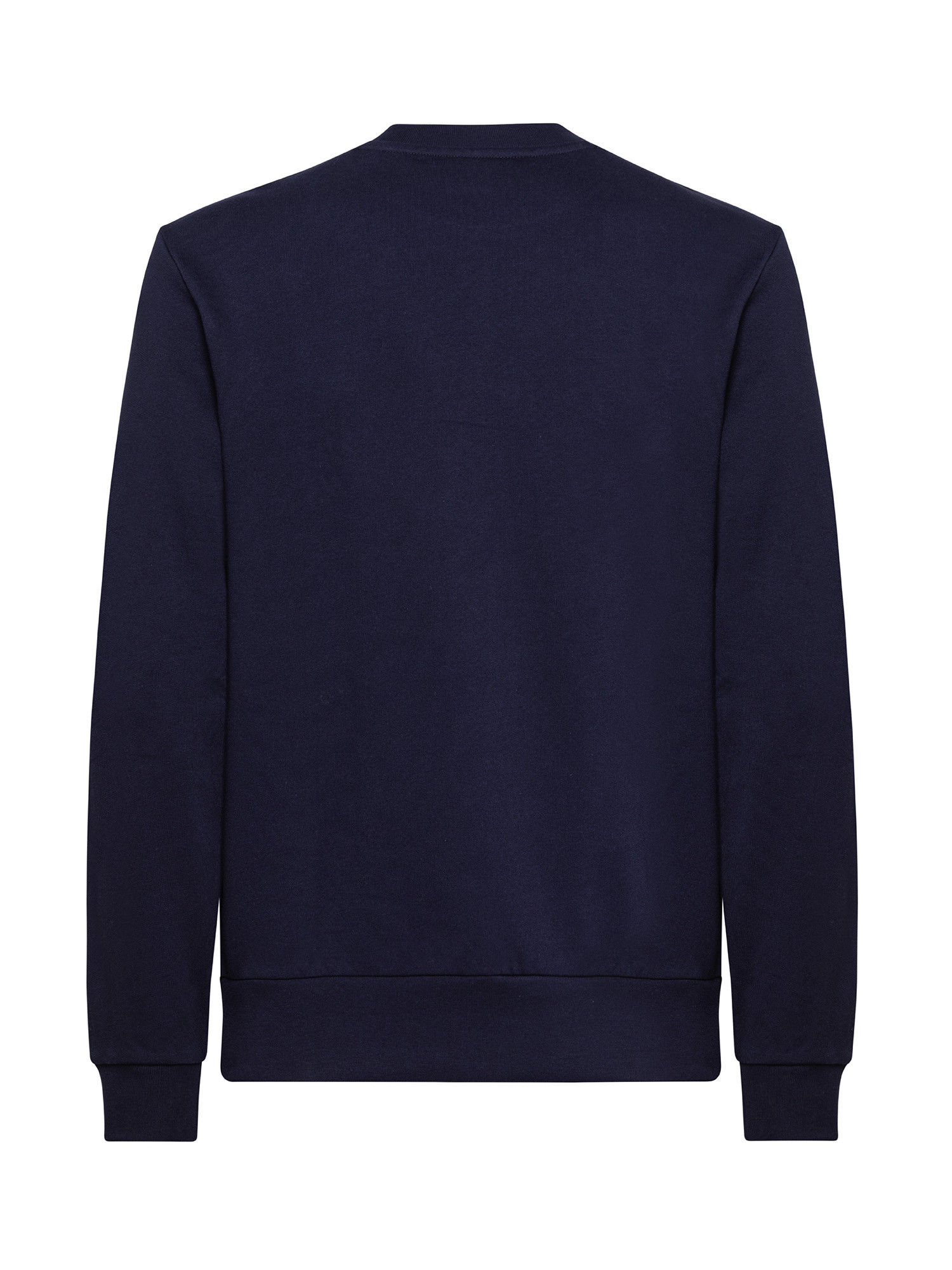 Lacoste - Sweatshirt in brushed organic cotton, Blue, large image number 1