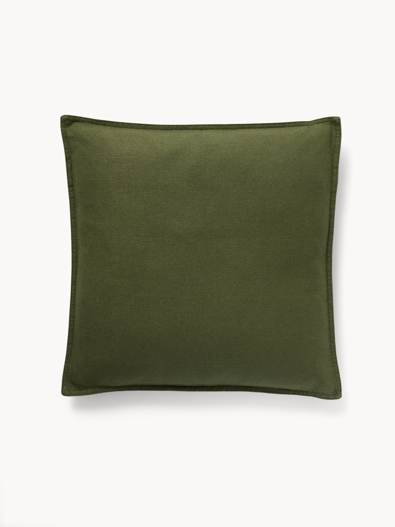 Cuscino in lino 45x45cm, Verde, large image number 2