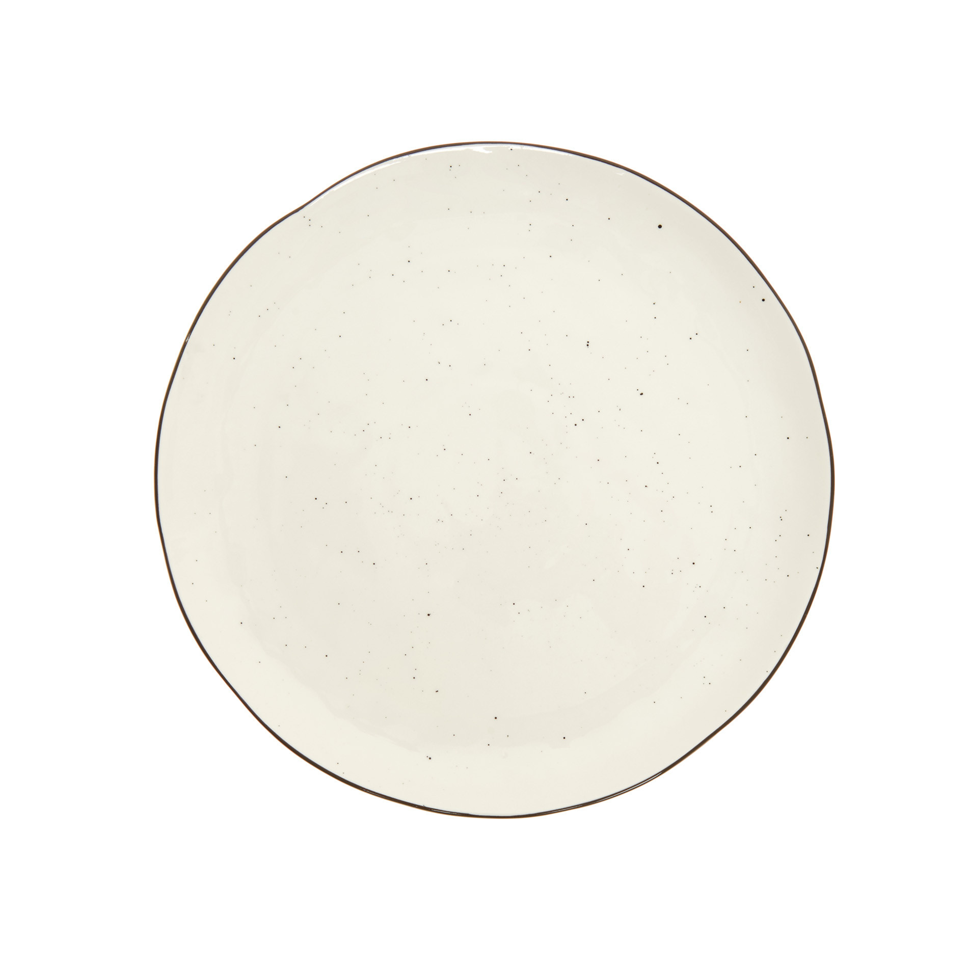 Ginevra porcelain plate, White, large image number 0