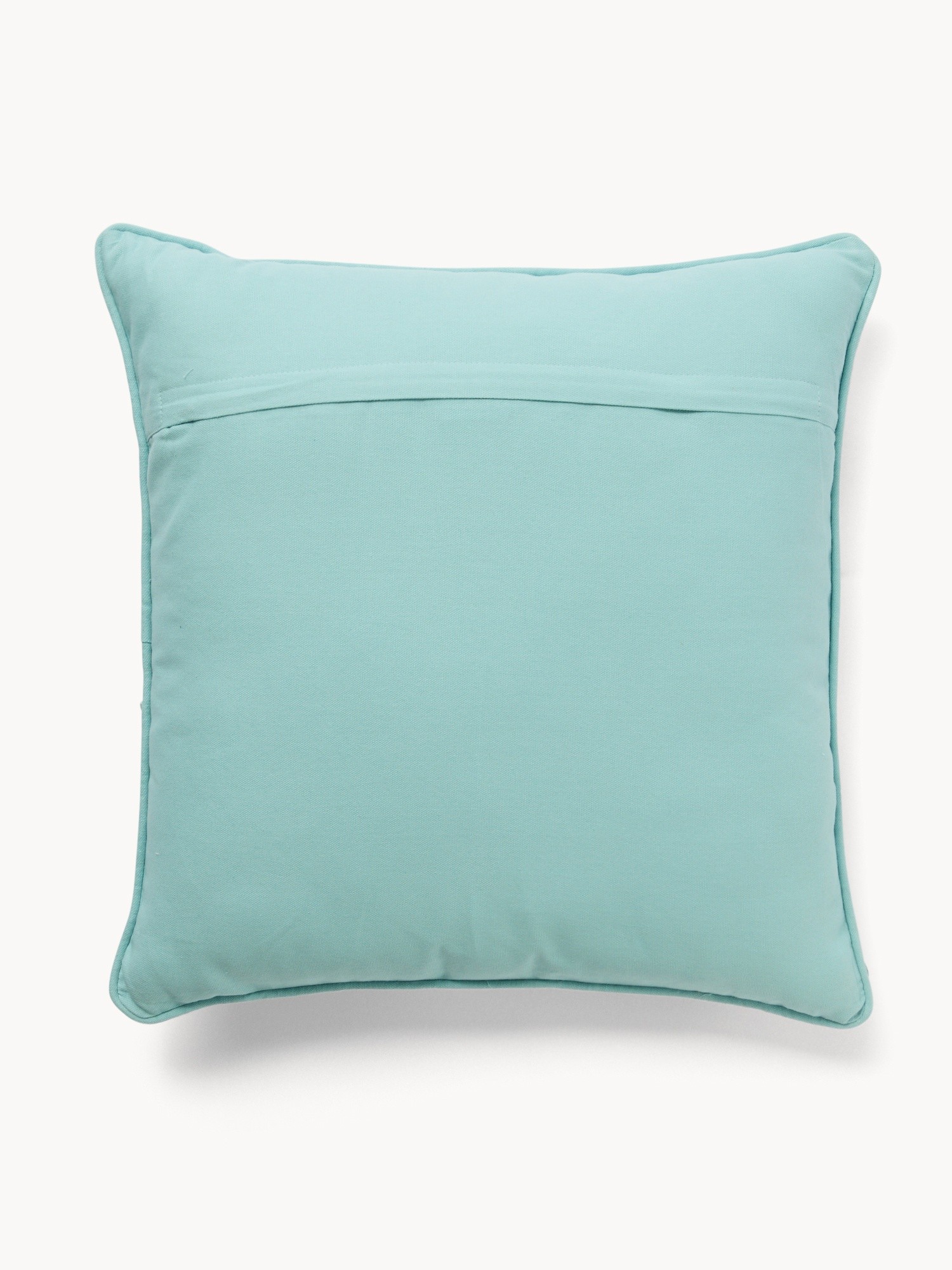 Embroidered Marine Cotton Cushion 45x45cm - Introductory Price, Multicolor, large image number 1
