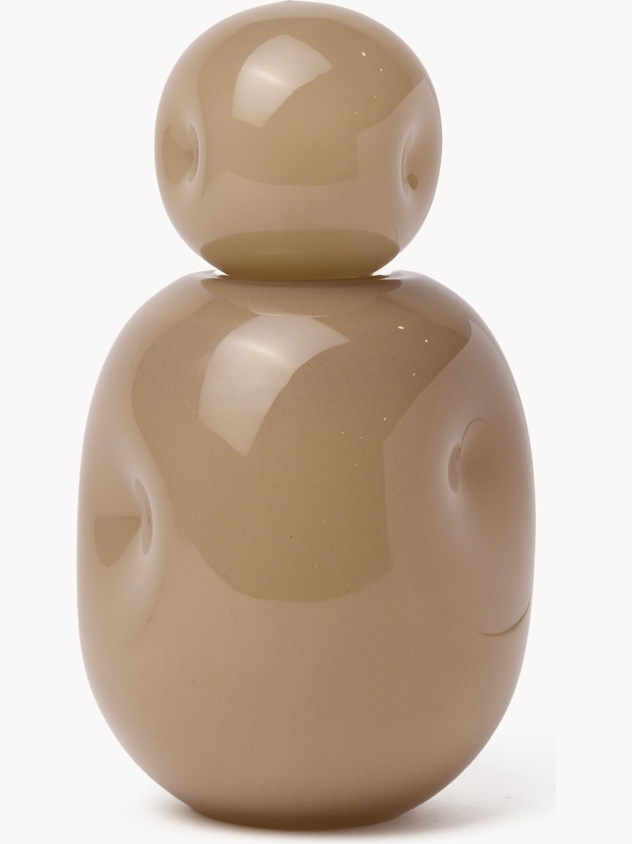 Decorative glass bottle