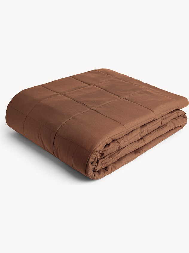 Reversible lightweight microfiber quilt