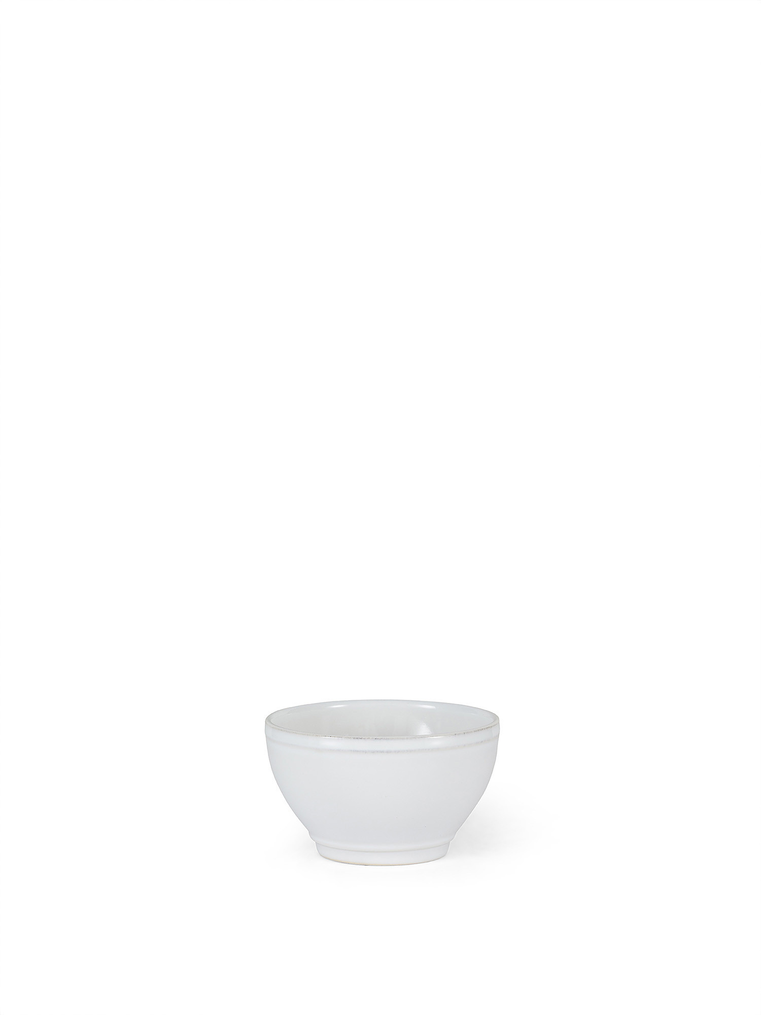 Friso ceramic bowl, White, large image number 0
