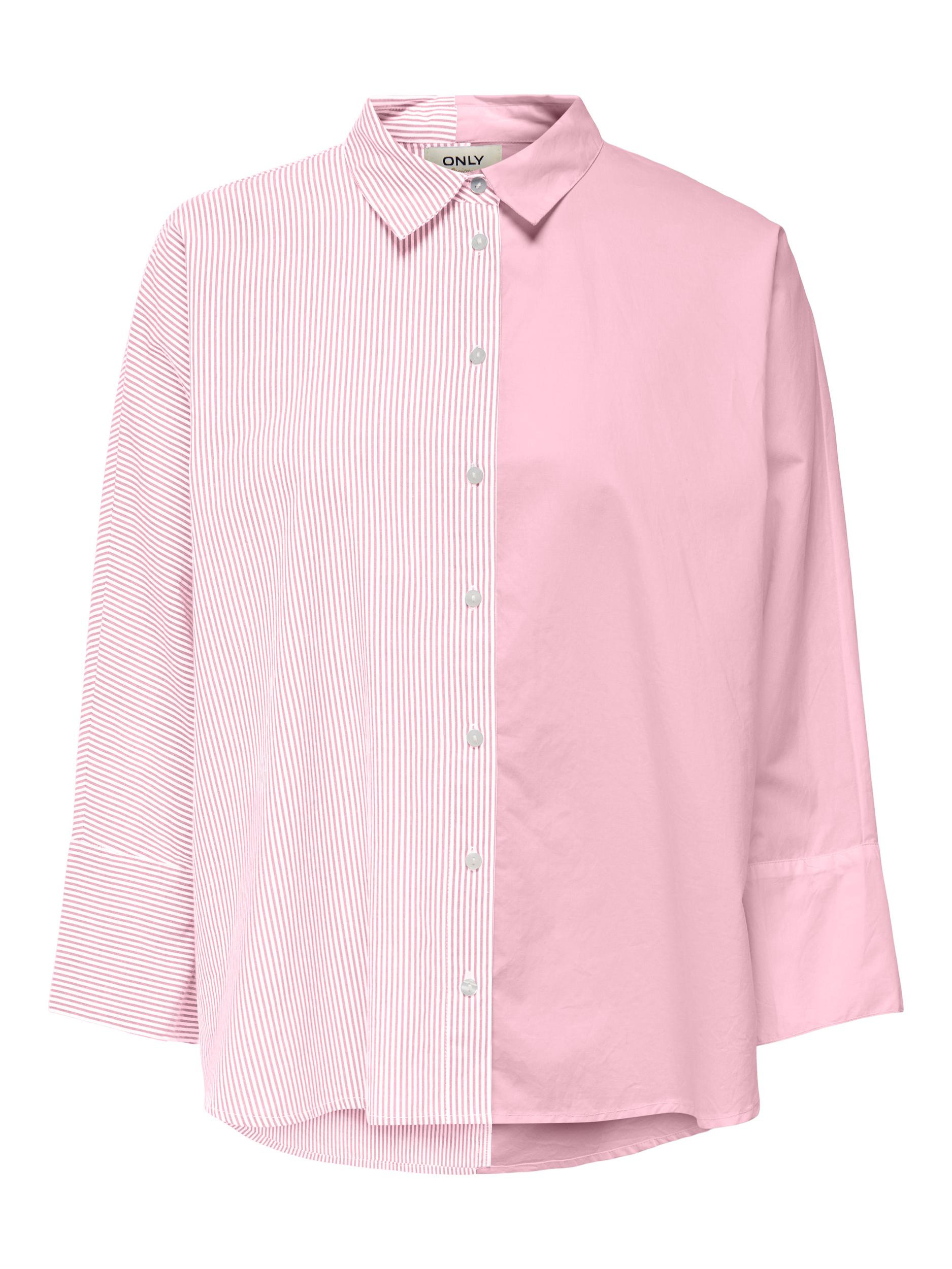 Camicia bicolore, Rosa, large image number 0