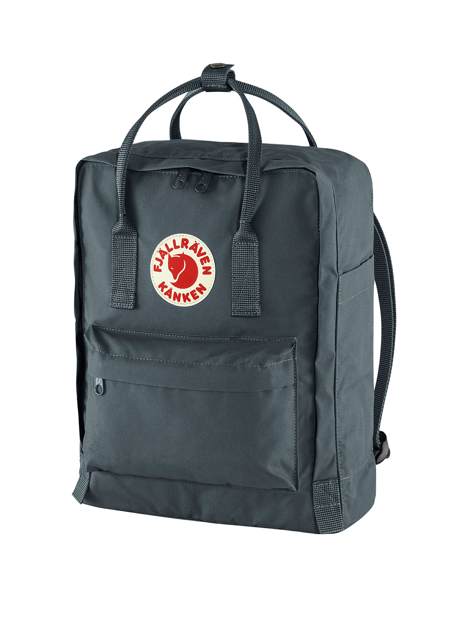 Kanken is the classic version of the iconic backpack from the Swedish brand Fjallraven., Anthracite, large image number 2