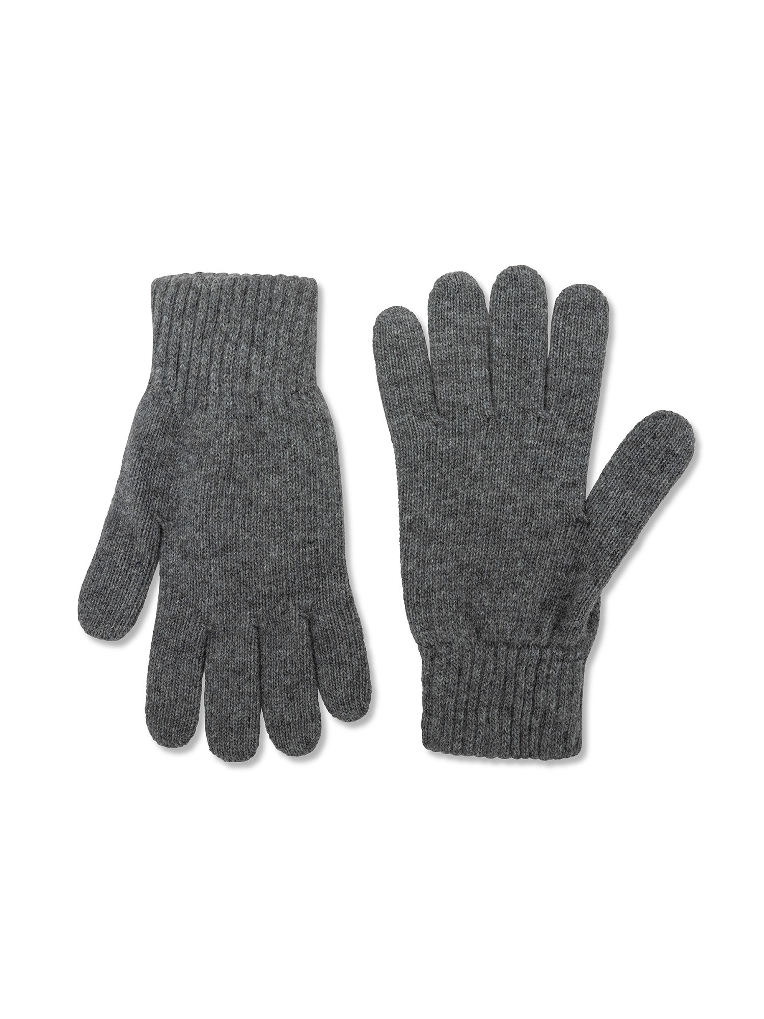 Cashmere blend gloves, Grey, large image number 0