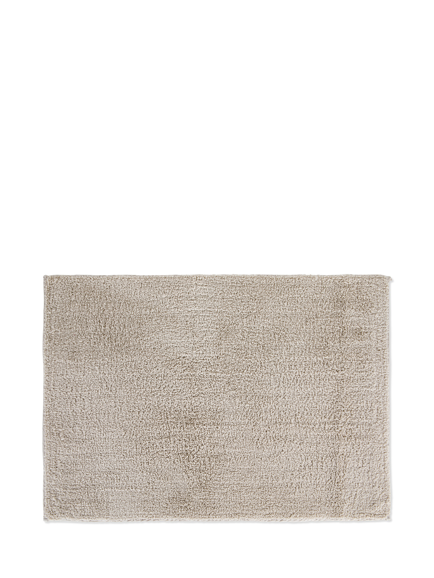 Bath mat in micro polyester, Beige, large image number 0