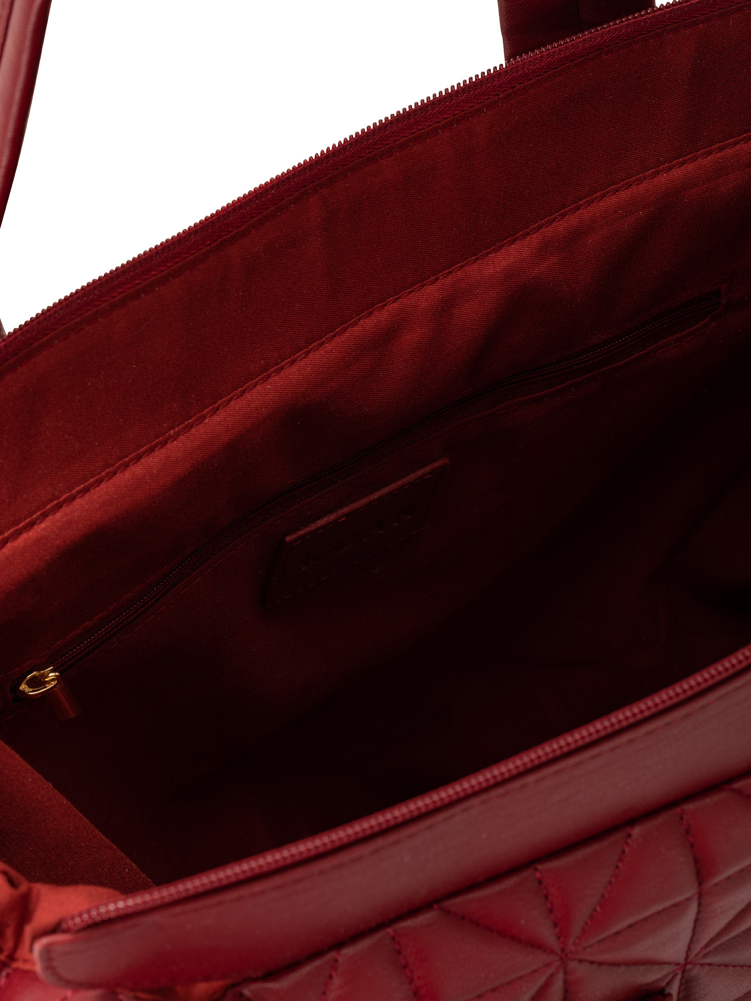 Koan - Shopping bag with motif, Red, large image number 2