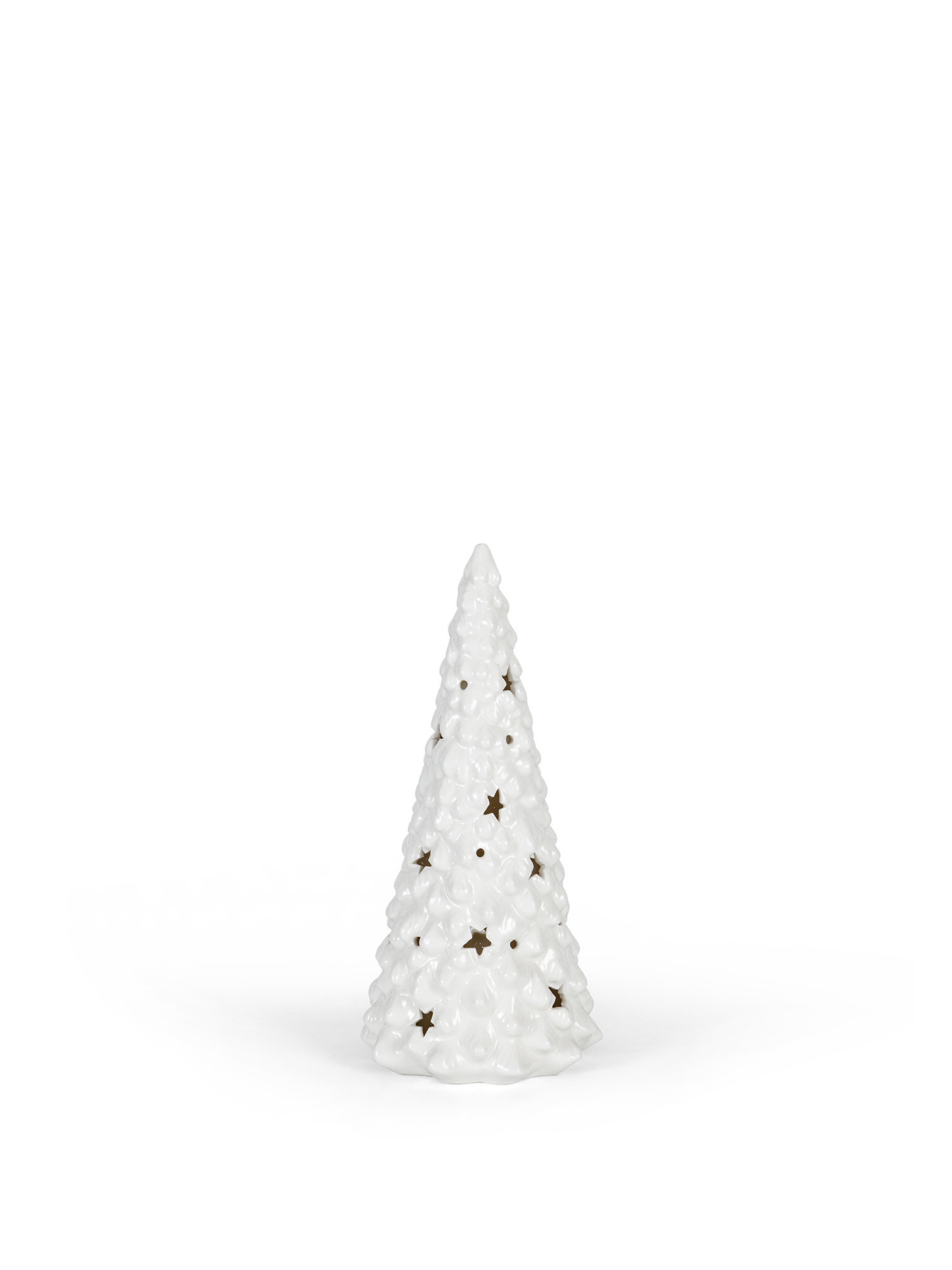 Porcelain tree with led, White, large image number 0