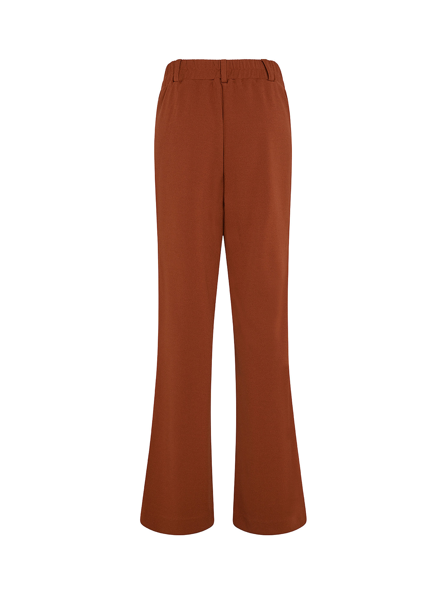 Trousers with elastic, Light Brown, large image number 1