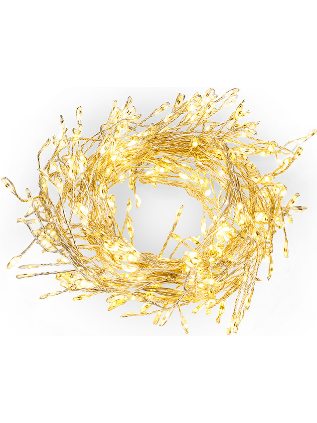 600 micro LED festoon light chain