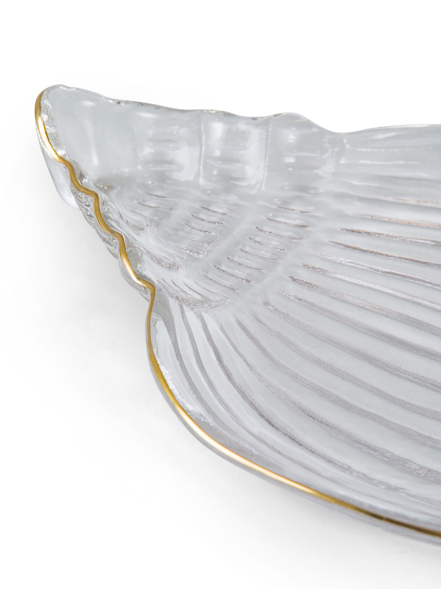 Snail glass saucer, Transparent, large image number 1