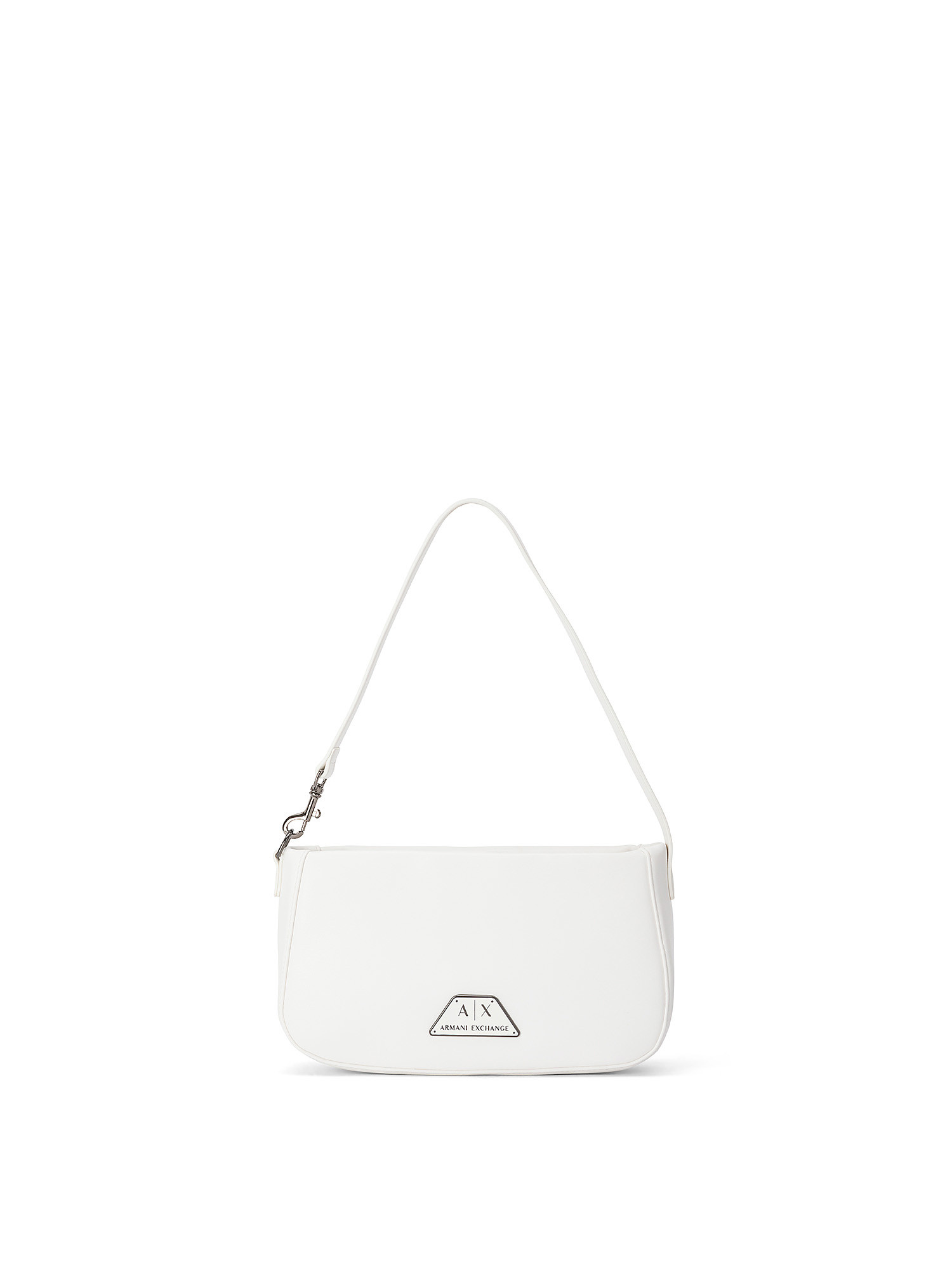 Armani Exchange - Shoulder bag with logo, White, large image number 0