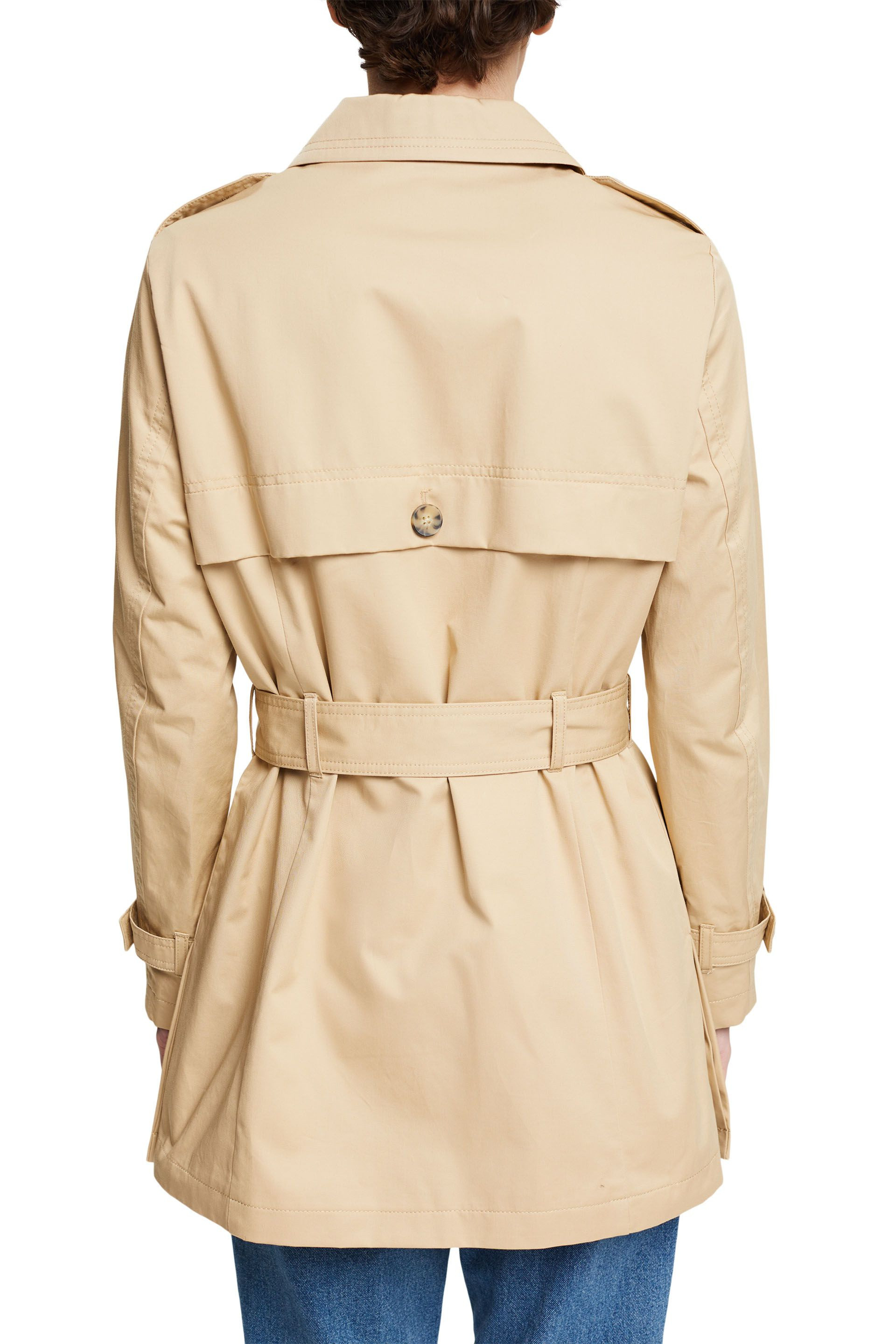 Trench con cintura, Beige, large image number 2