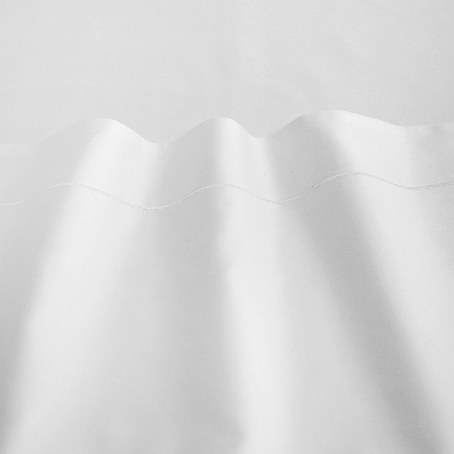 Flat sheet in TC400 satin cotton, White 2, large image number 3
