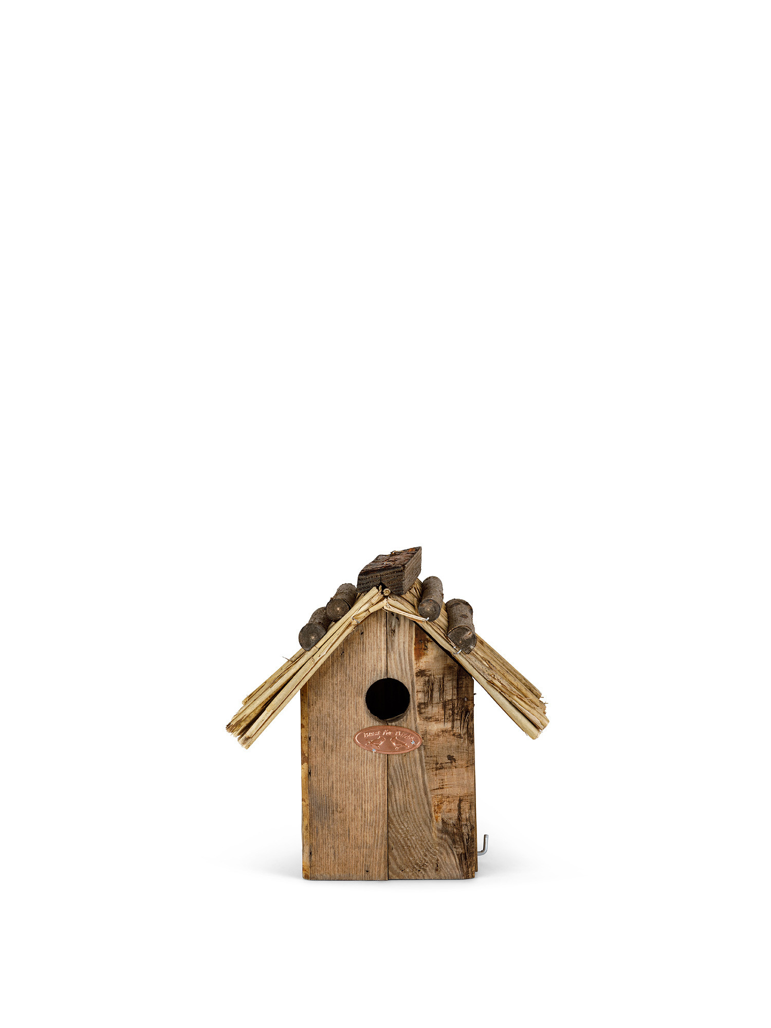 Wooden house for birds, Beige, large image number 0