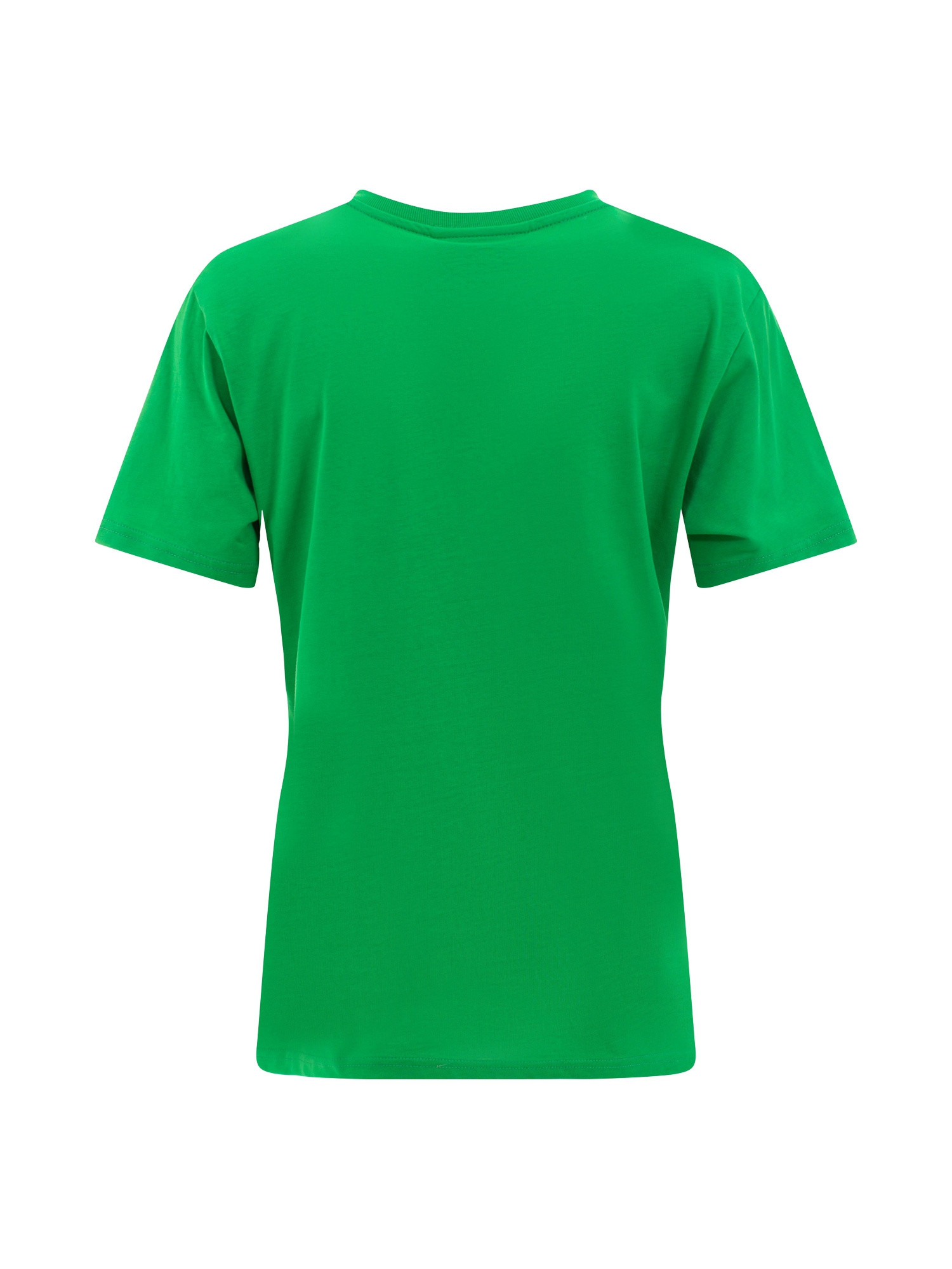 Chiara Ferragni - T-shirt with logo print, Green, large image number 1