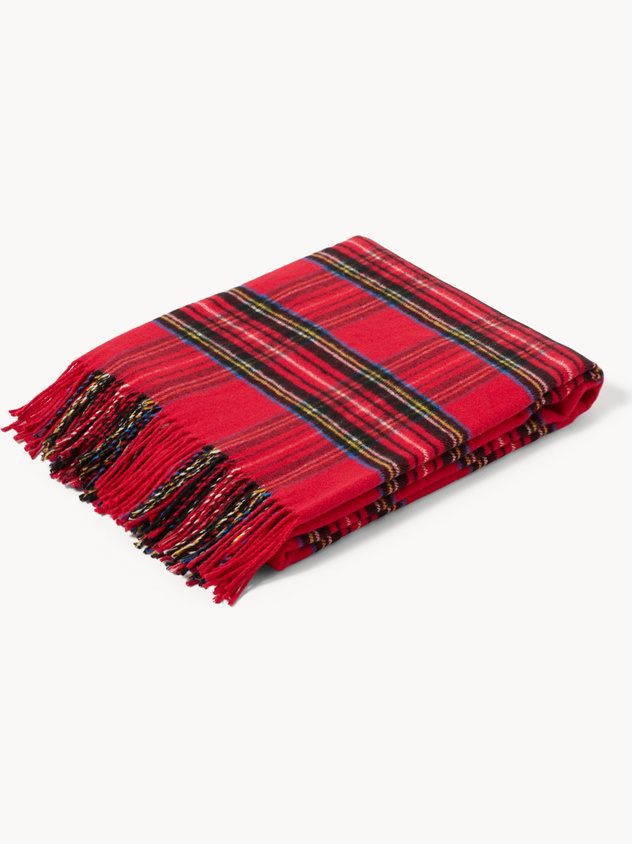 Plaid motivo check Made in Italy