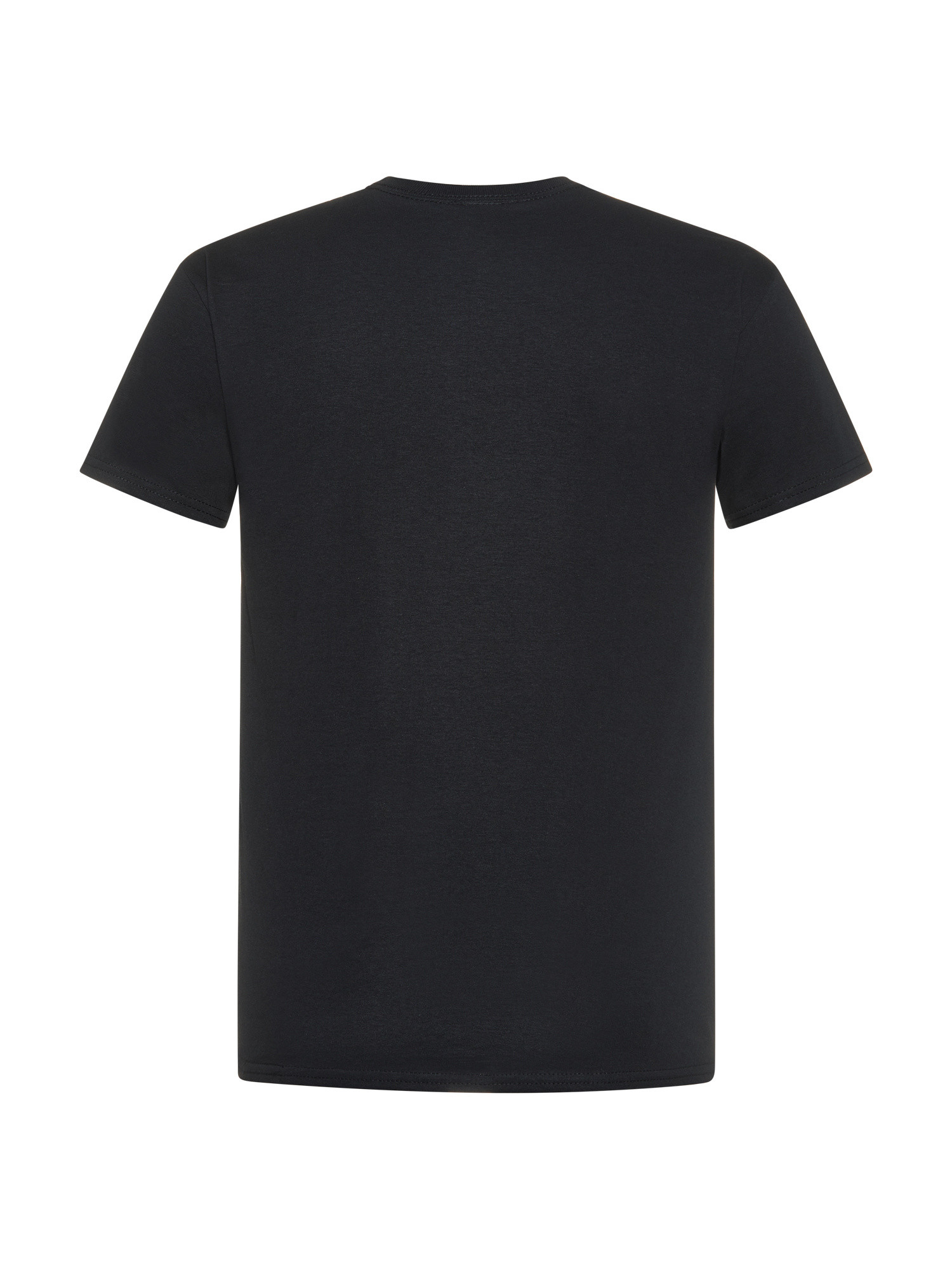 Thrasher - T-Shirt with outlined logo, Black, large image number 1