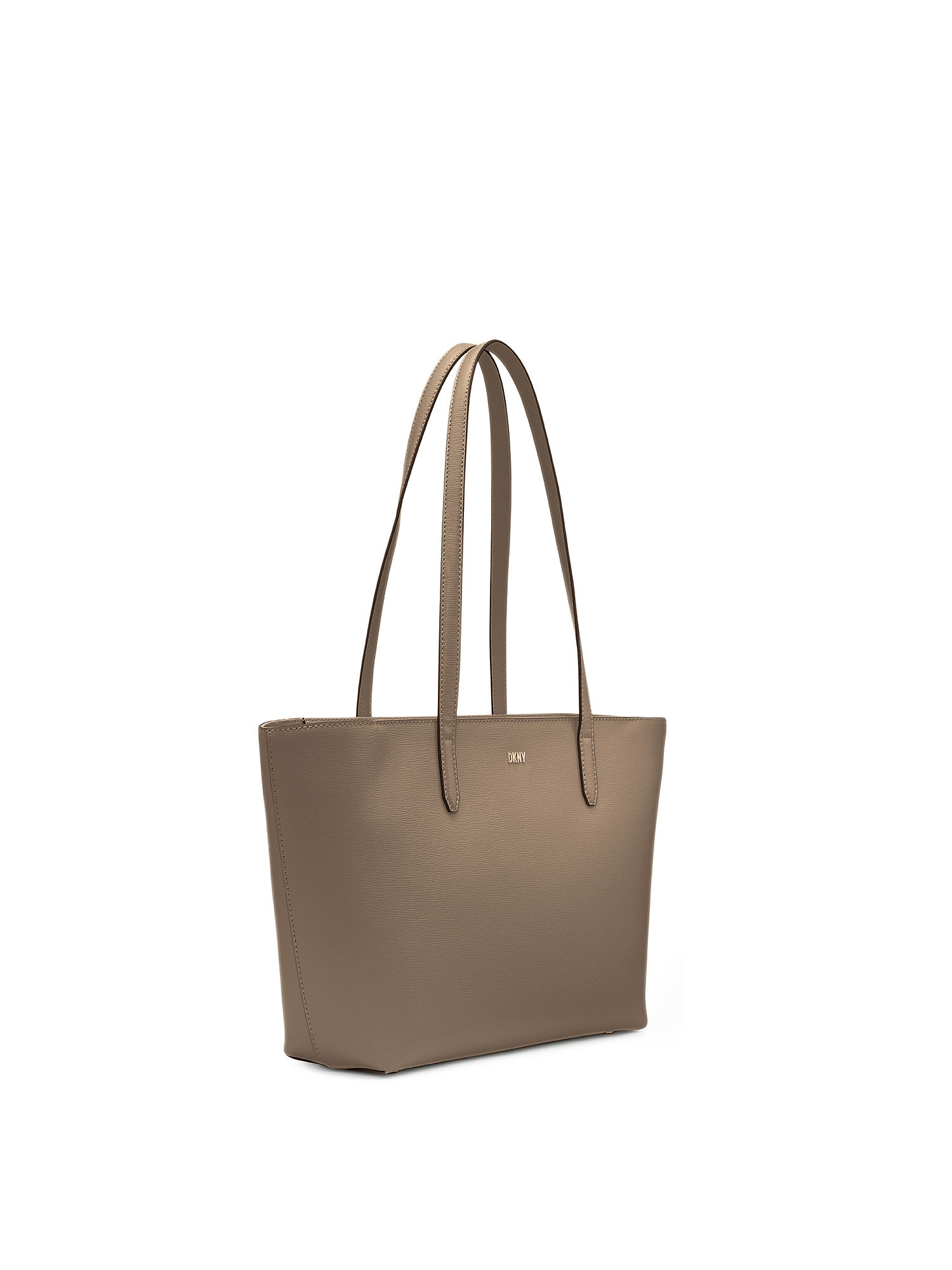 Dkny - Tote bag with removable accessory, Brown, large image number 1