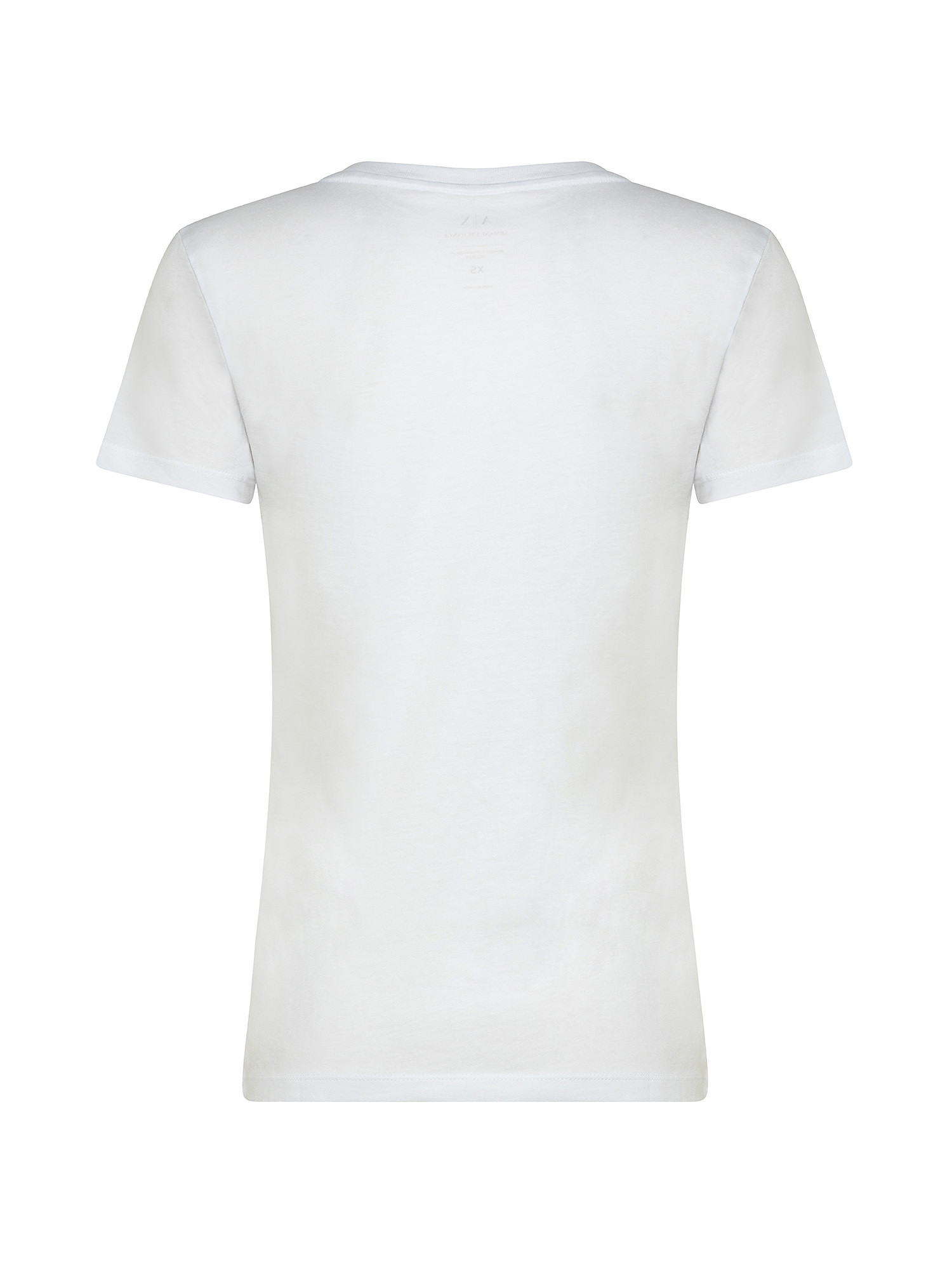 T-shirt con stampa, Bianco, large image number 1