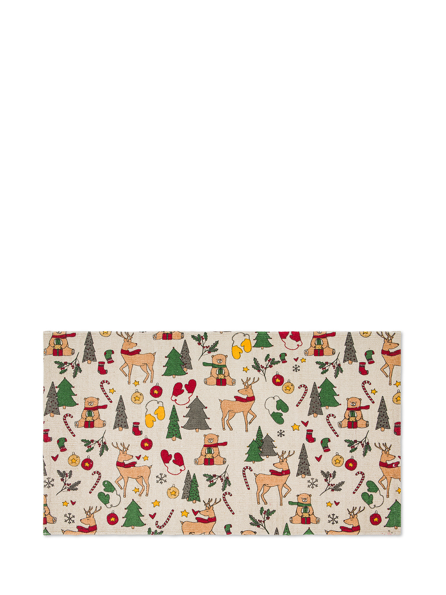Tappeto da cucina cotone Rudolph, Beige, large image number 0