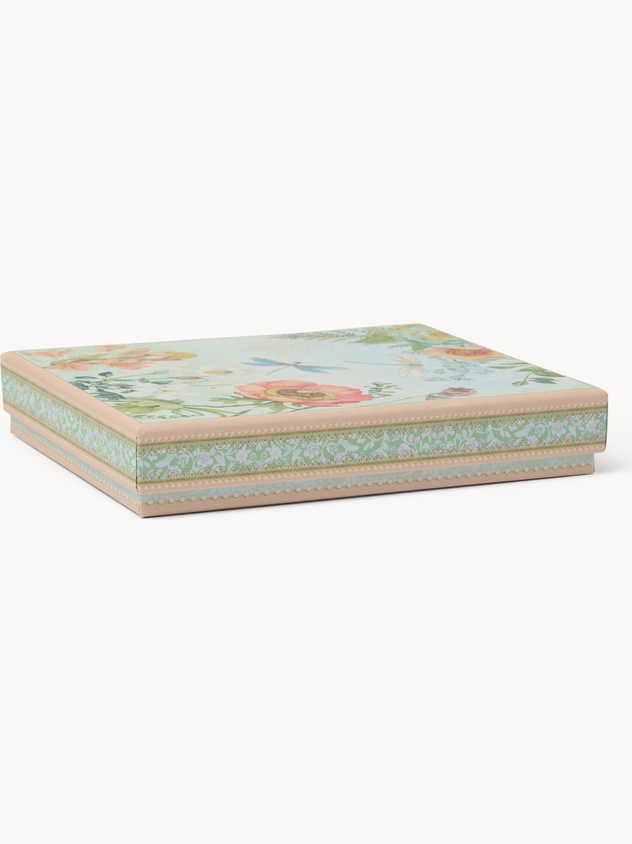 Set 4 cucchiaini new bone china motivo primavera