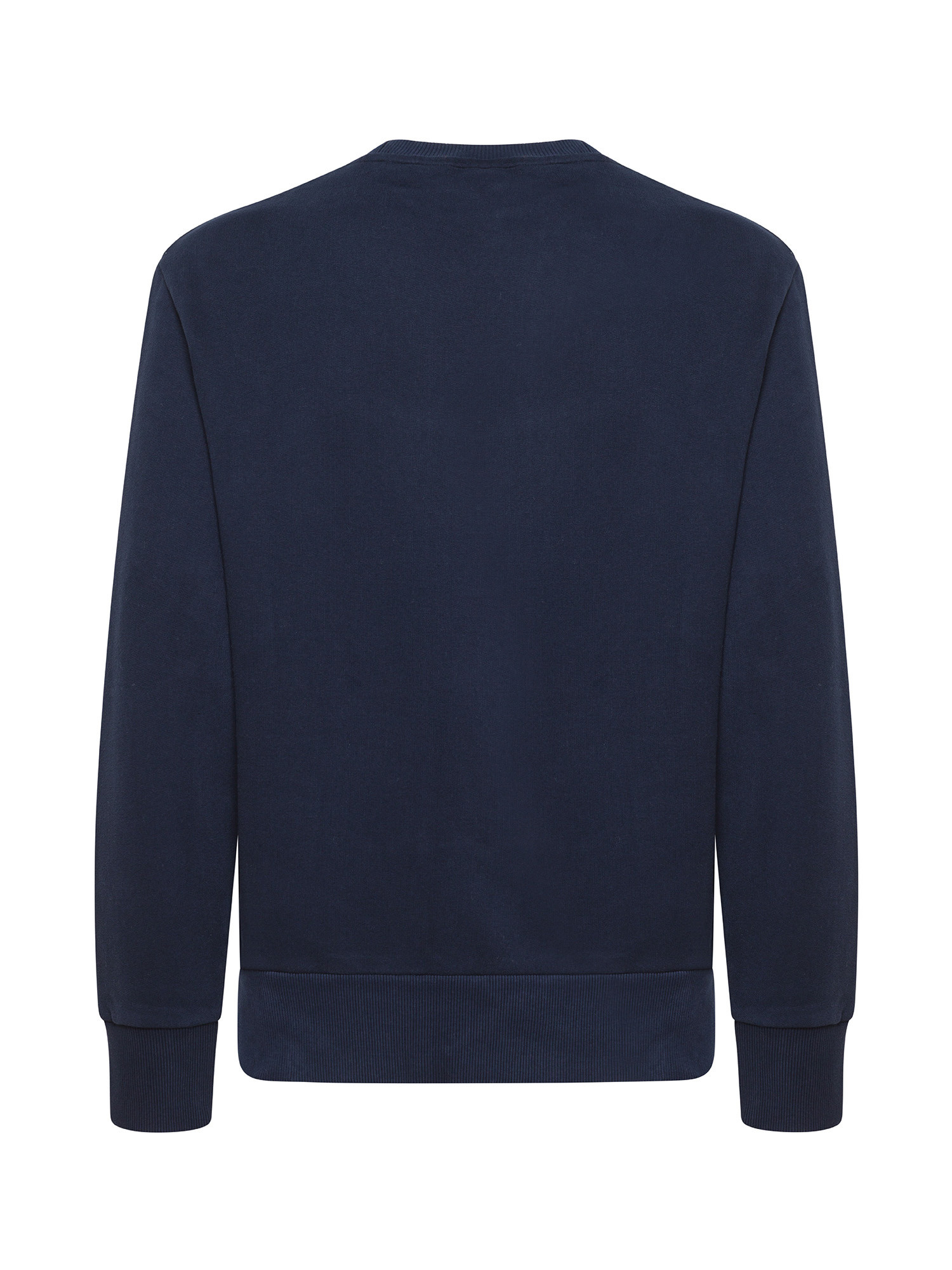 Superdry - Crewneck sweatshirt with print, Dark Blue, large image number 1