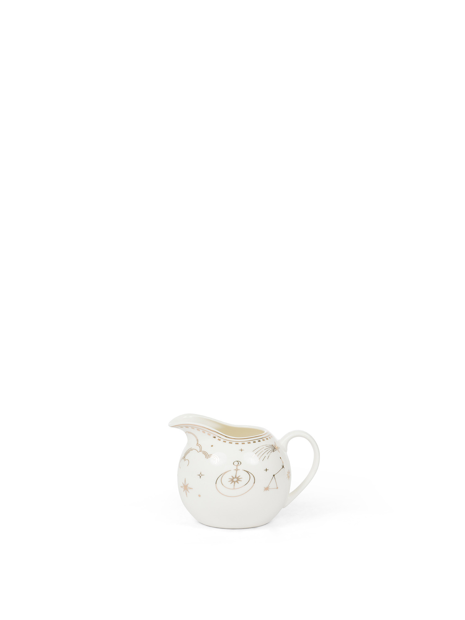 New bone china astrology milk jug, White, large image number 0
