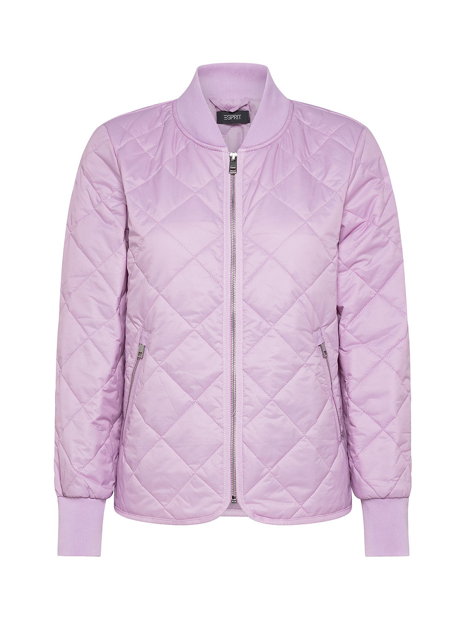 Quilted jacket with zip, Purple, large image number 0