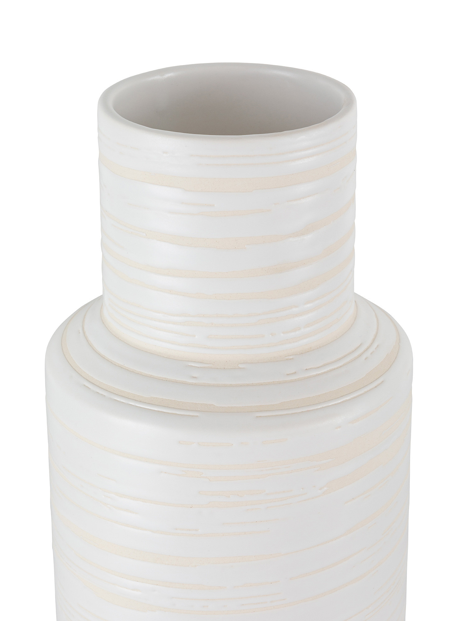 Portuguese ceramic vase, White, large image number 1