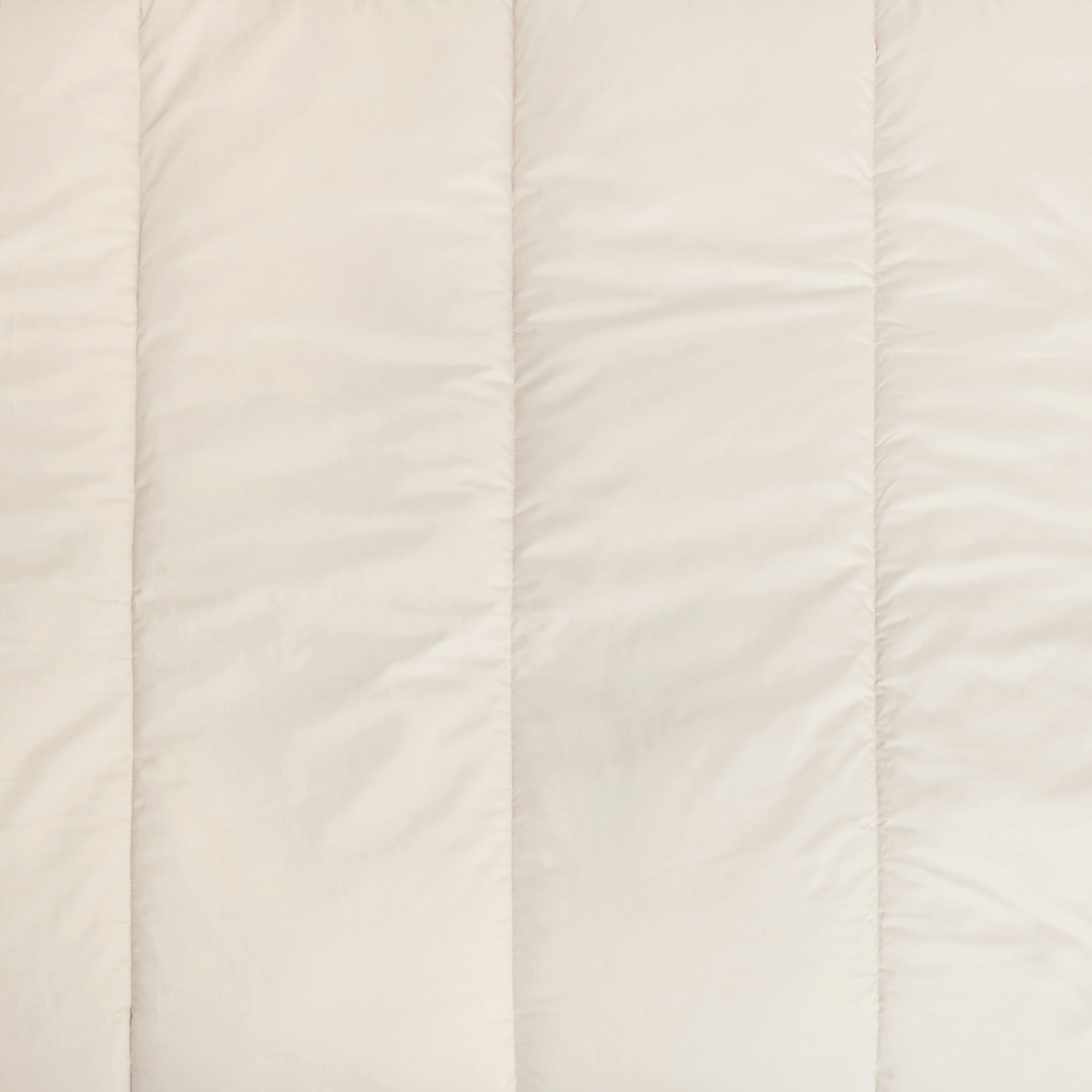 Solid color cotton satin quilt, Beige, large image number 1