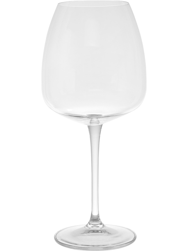 Set of 6 Bohemia crystal wine goblets