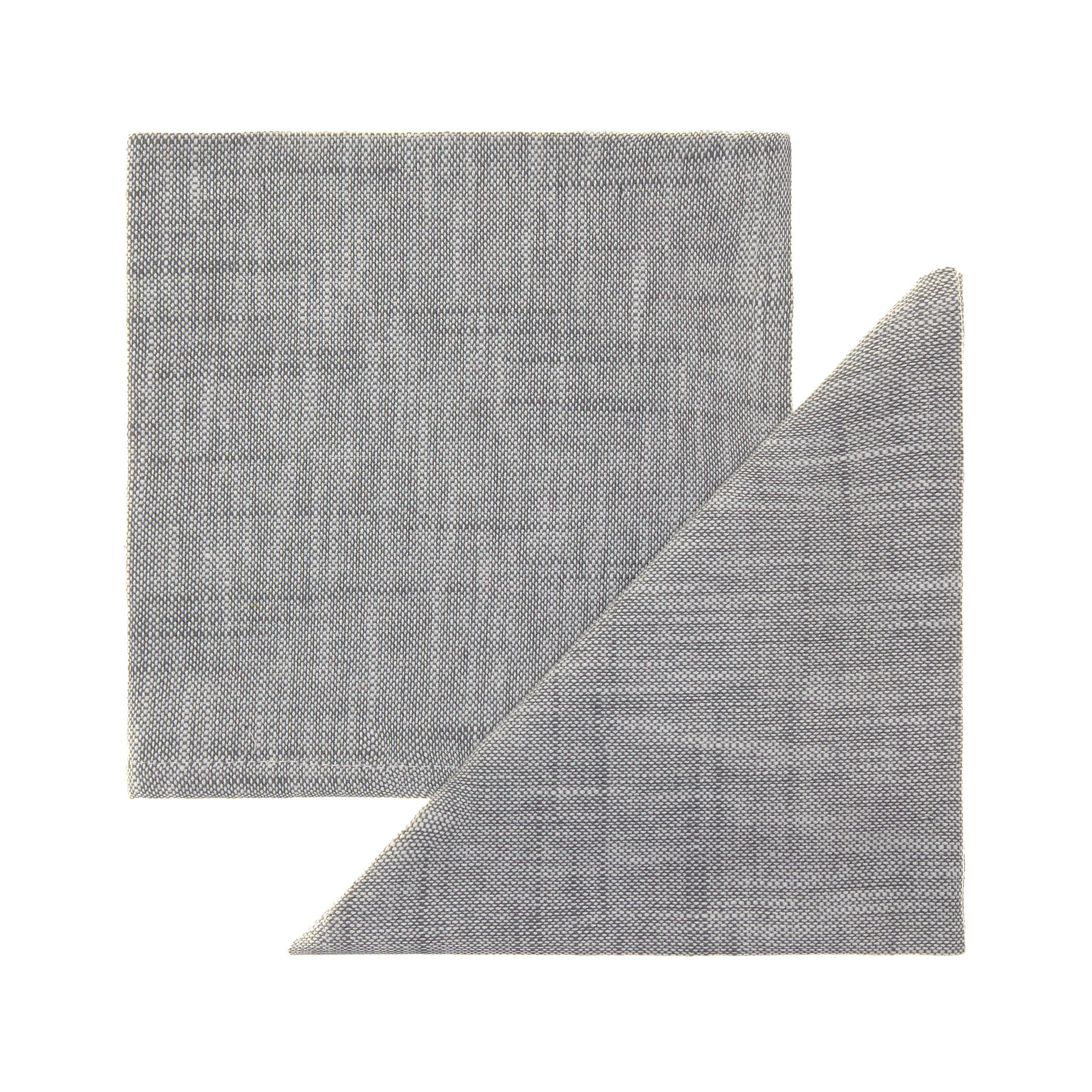Two-pack iridescent mÃ©lange napkins, Grey, large image number 0