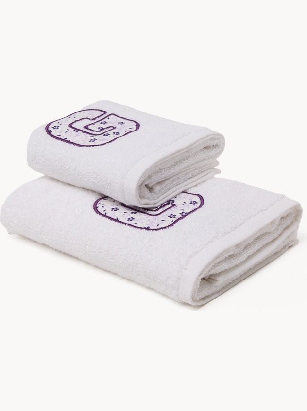 Terry towel set,letter design