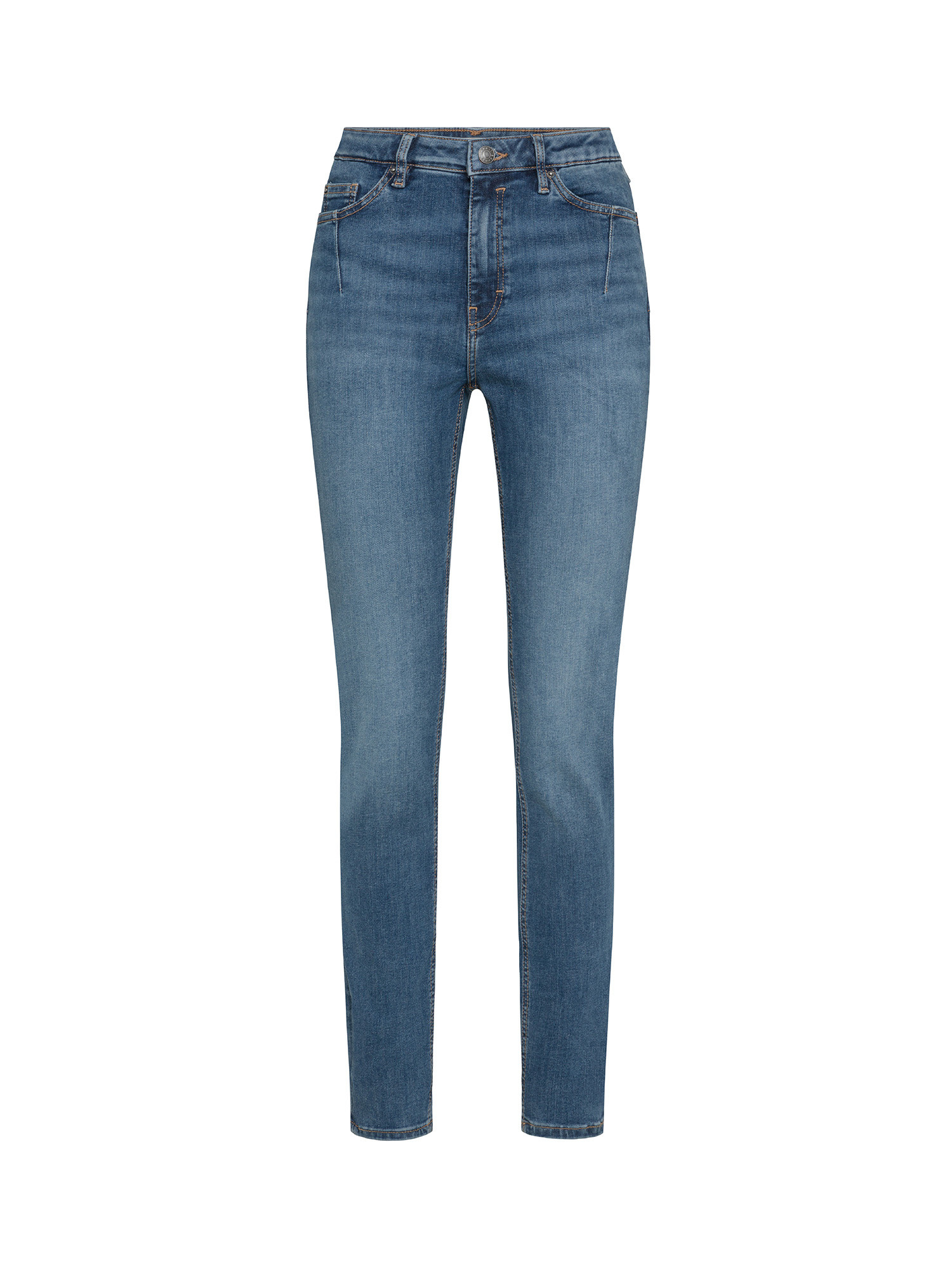 Esprit - Five pocket skinny jeans, Denim, large image number 0