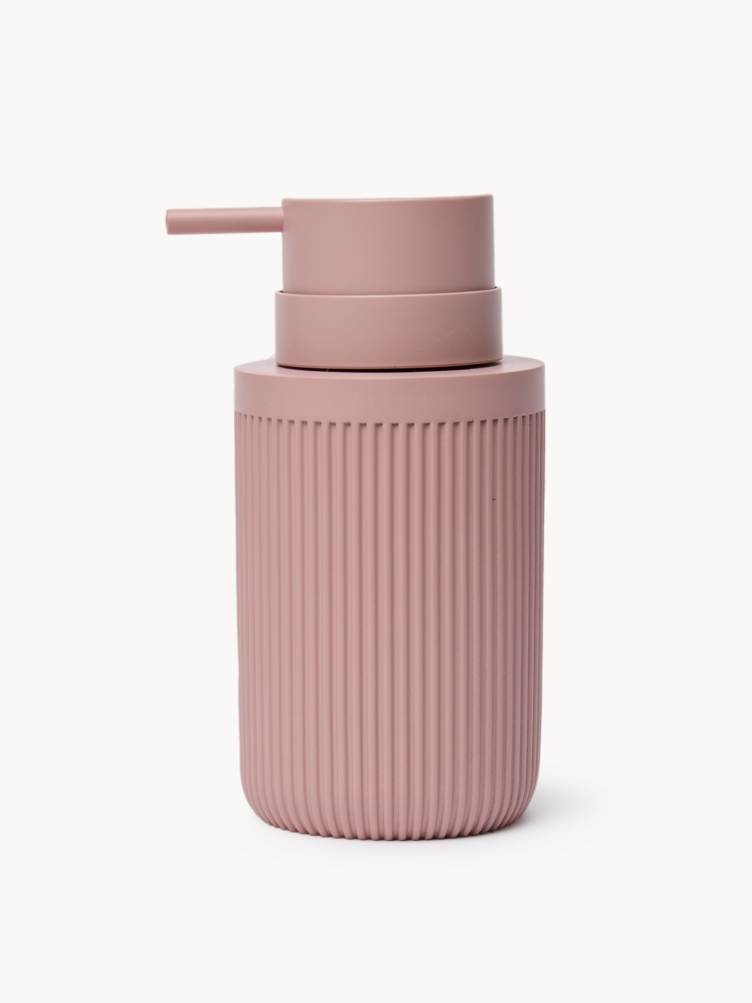 Dispenser in solid color polyresin, Pink, large image number 0