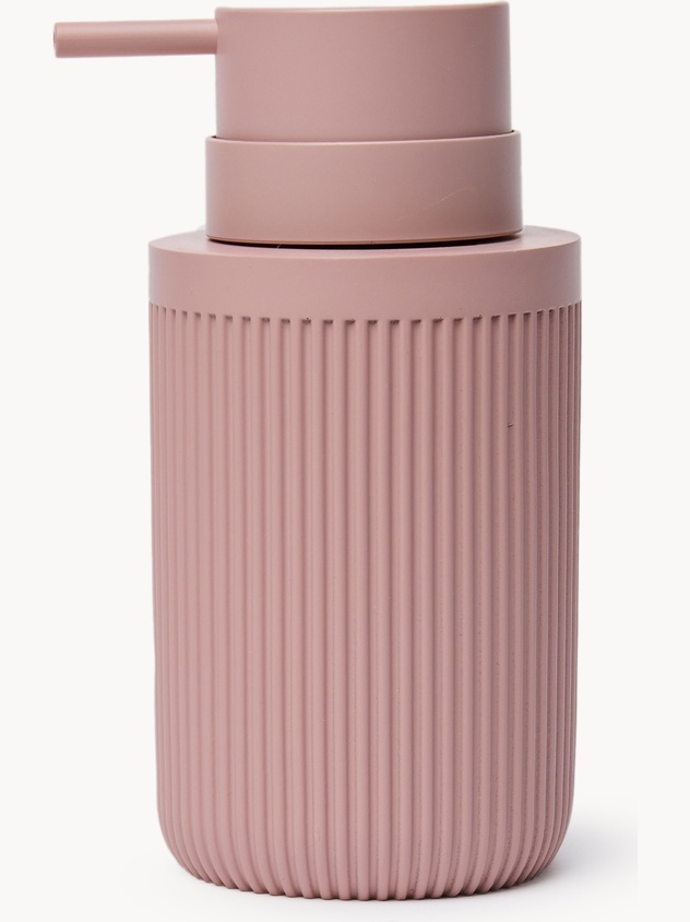 Dispenser in solid color polyresin