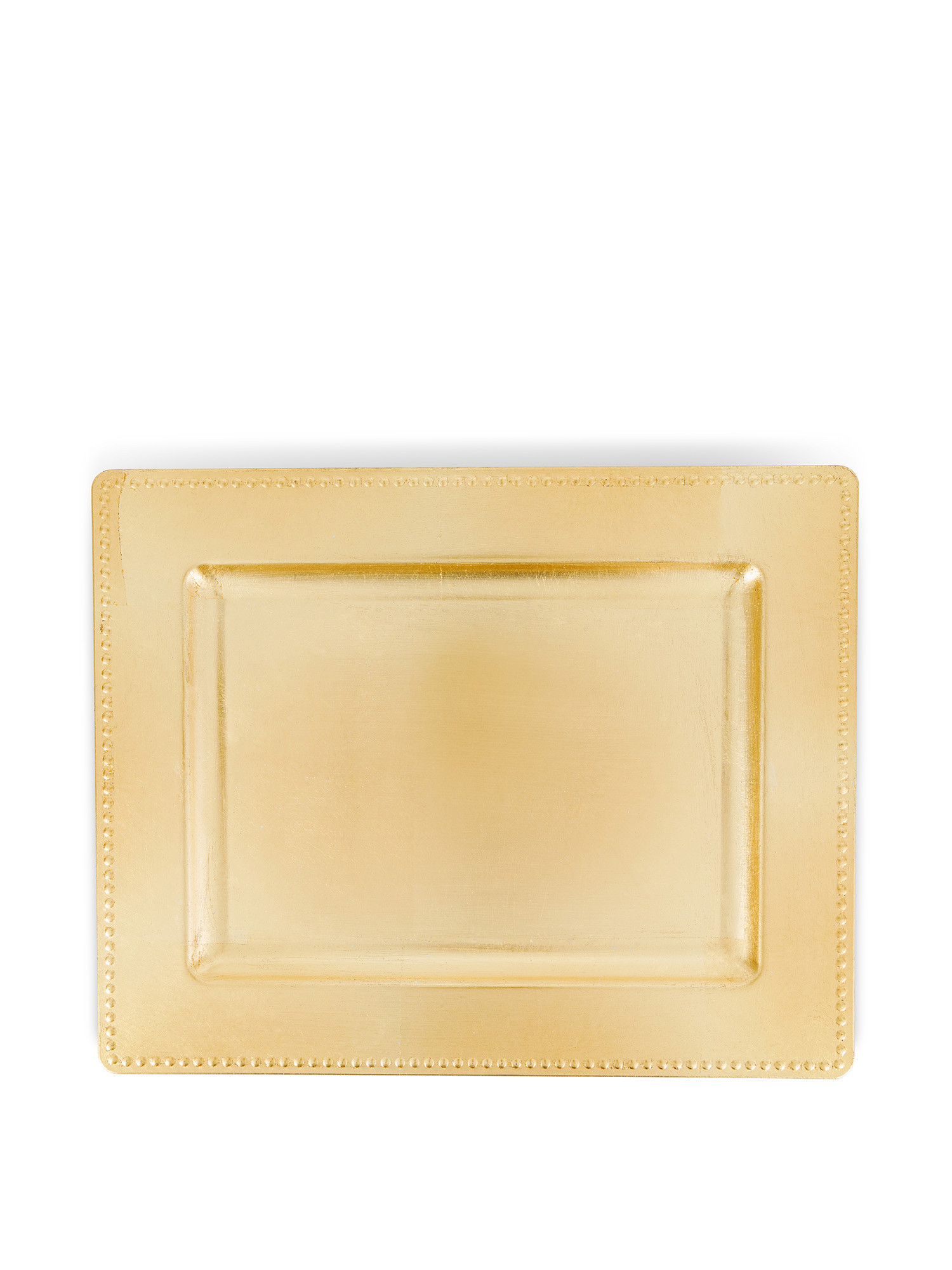 Plastic tray, Gold, large image number 0