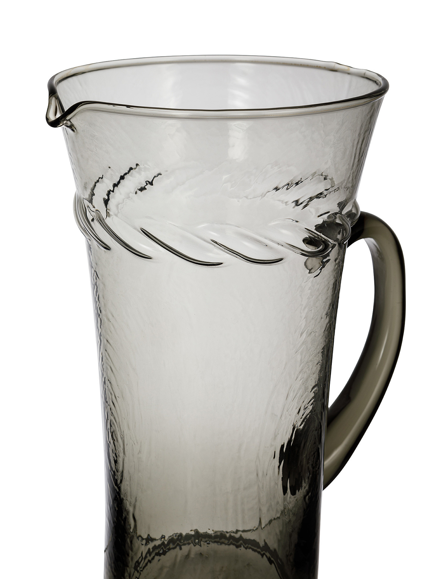 Bicchiere vetro colorato, Grigio, large image number 1