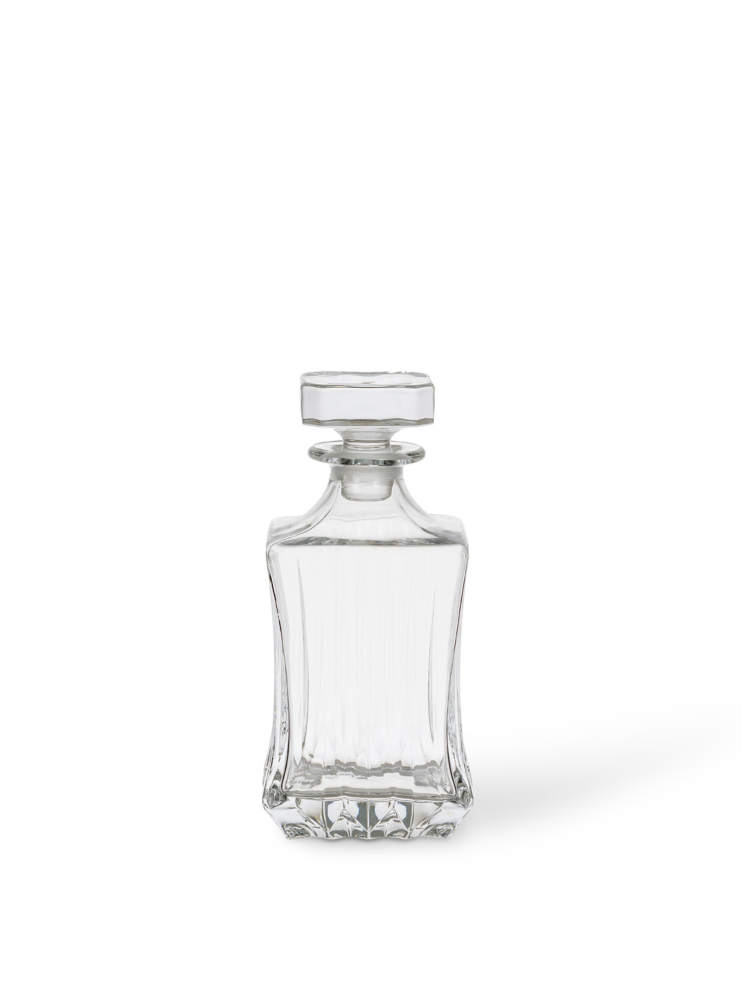 Bottiglia whisky in cristallo, Trasparente, large image number 0