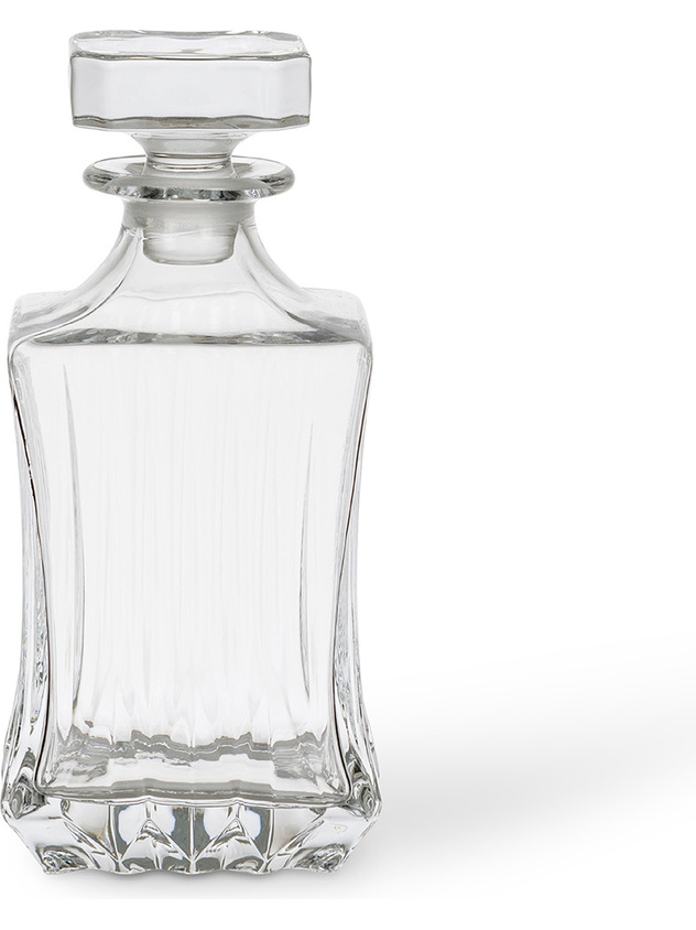 Crystal whiskey bottle