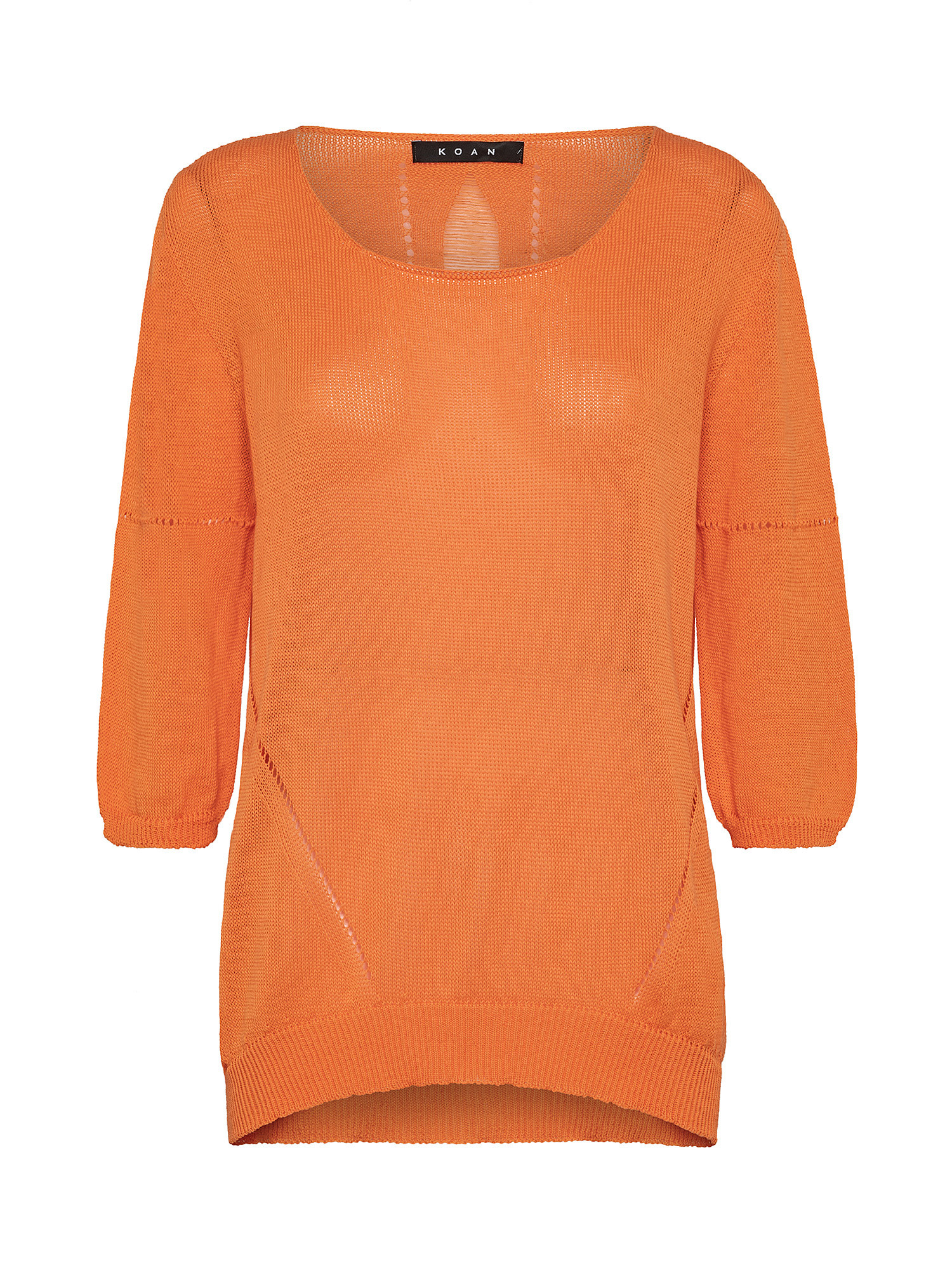 Tricot sweater, Orange, large image number 0