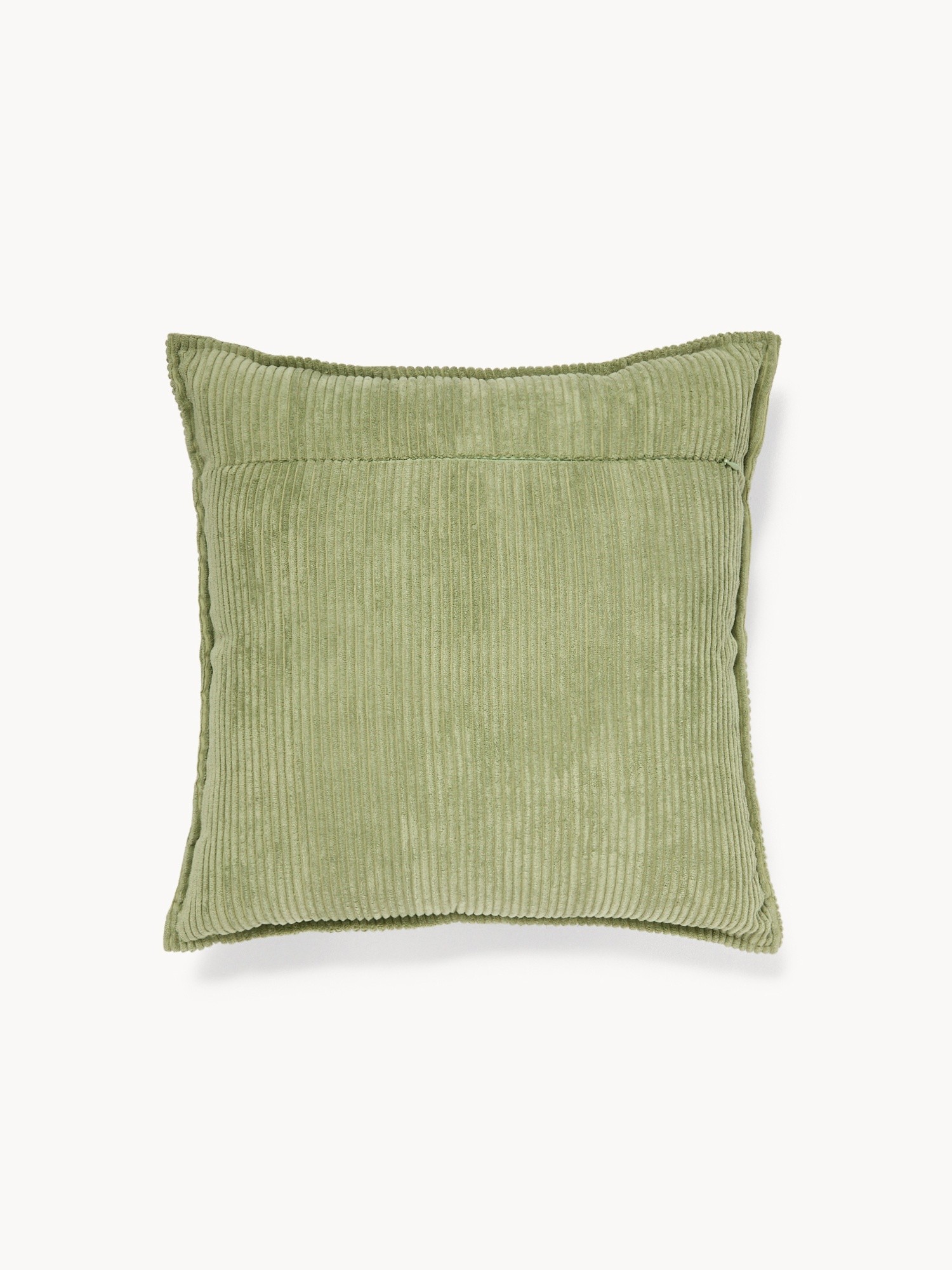 Cuscino in velluto a costine 45x45cm - Prezzo di lancio, Verde, large image number 1