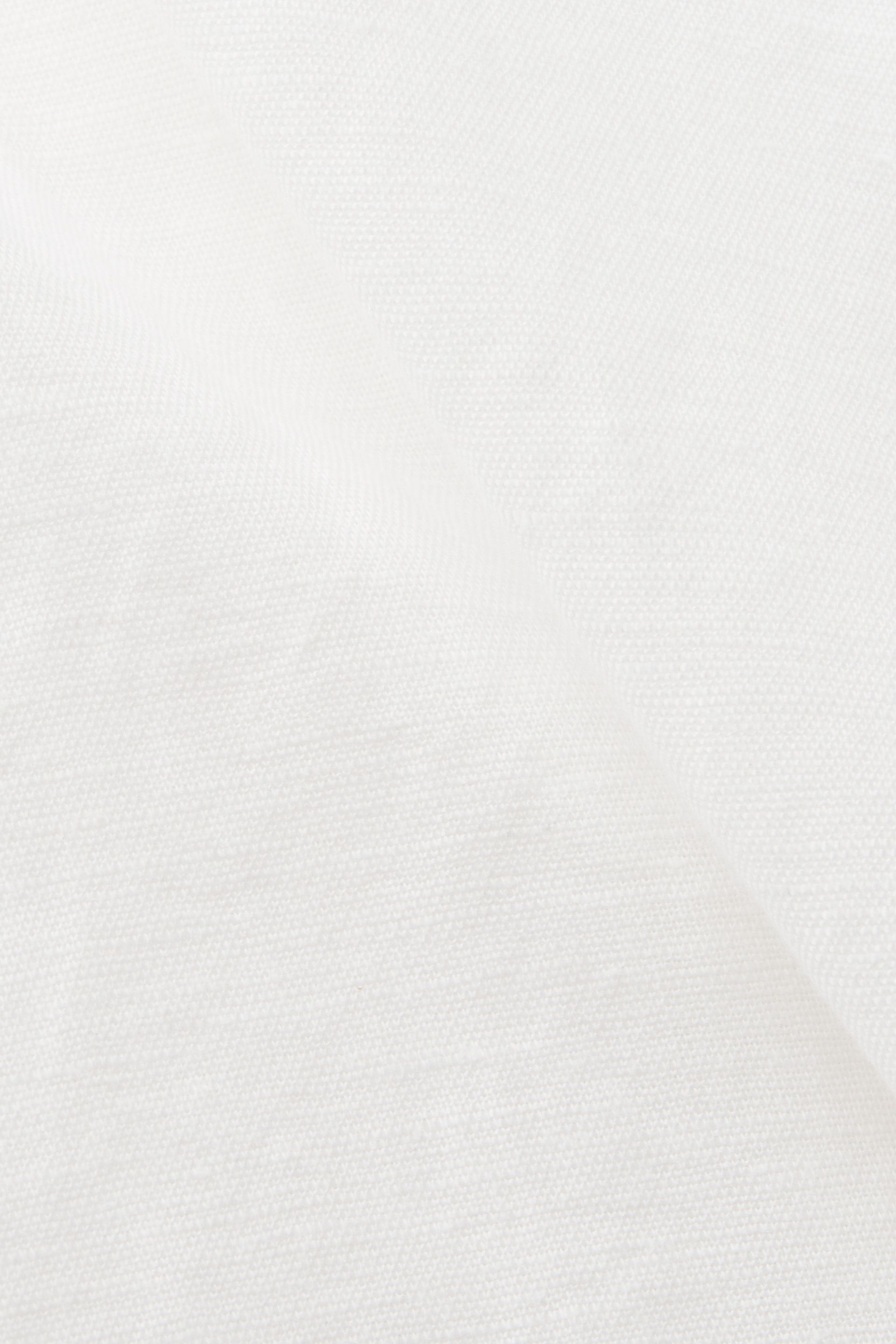 Esprit - Linen blend blouse, White, large image number 3