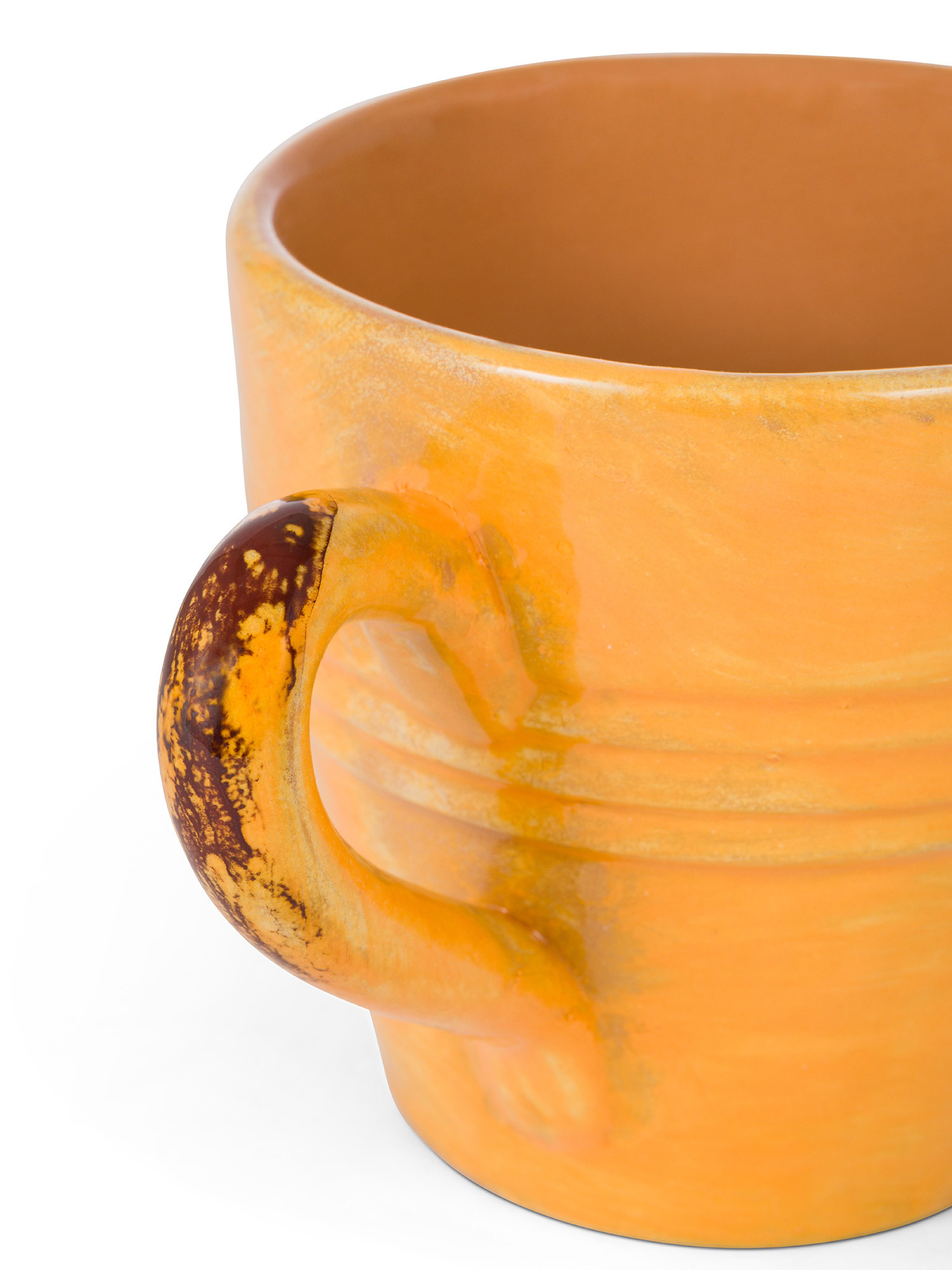 Solid color ceramic mug, Ocra Yellow, large image number 1