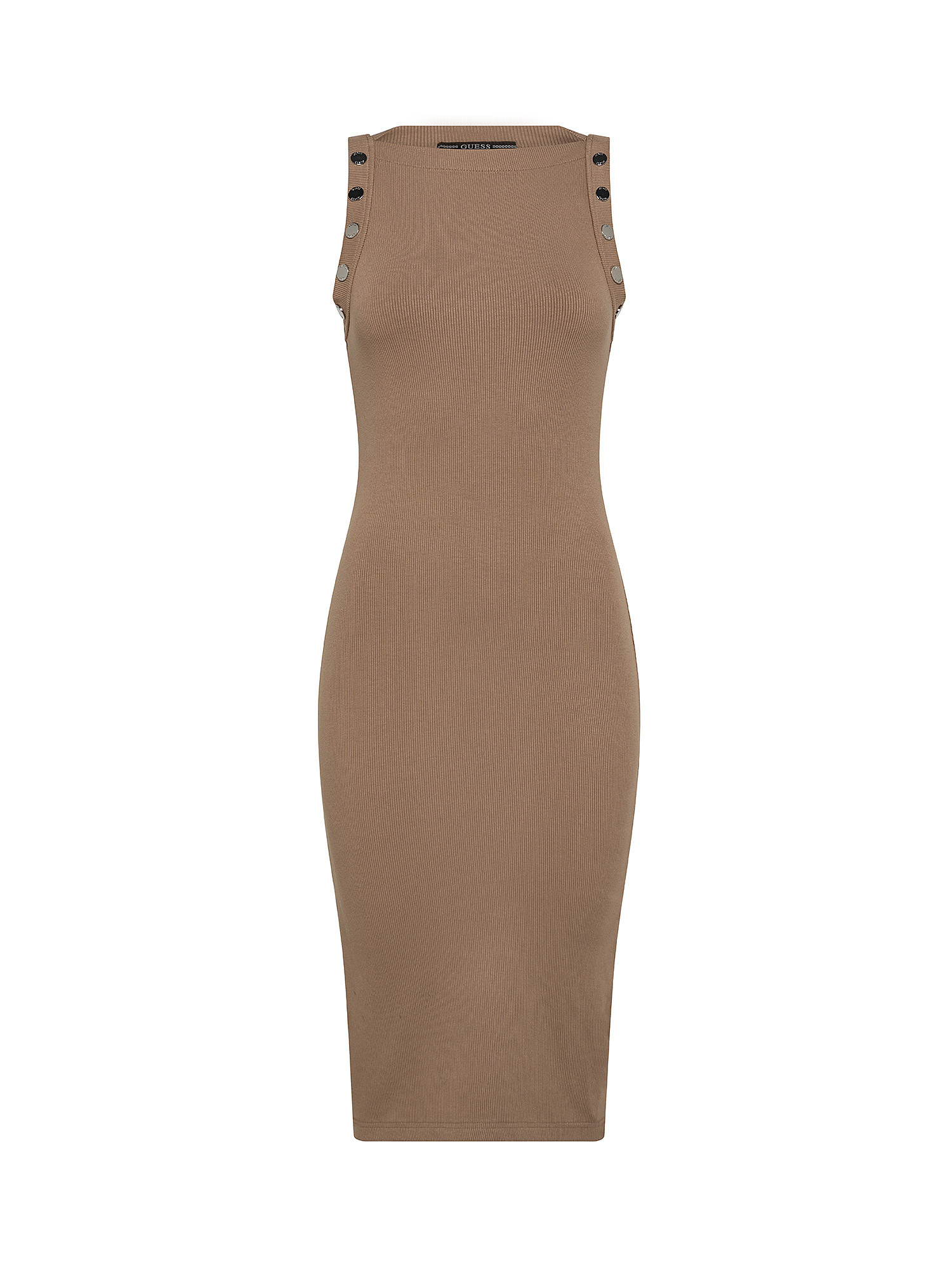 Abito costine bodycon, Beige scuro, large image number 0