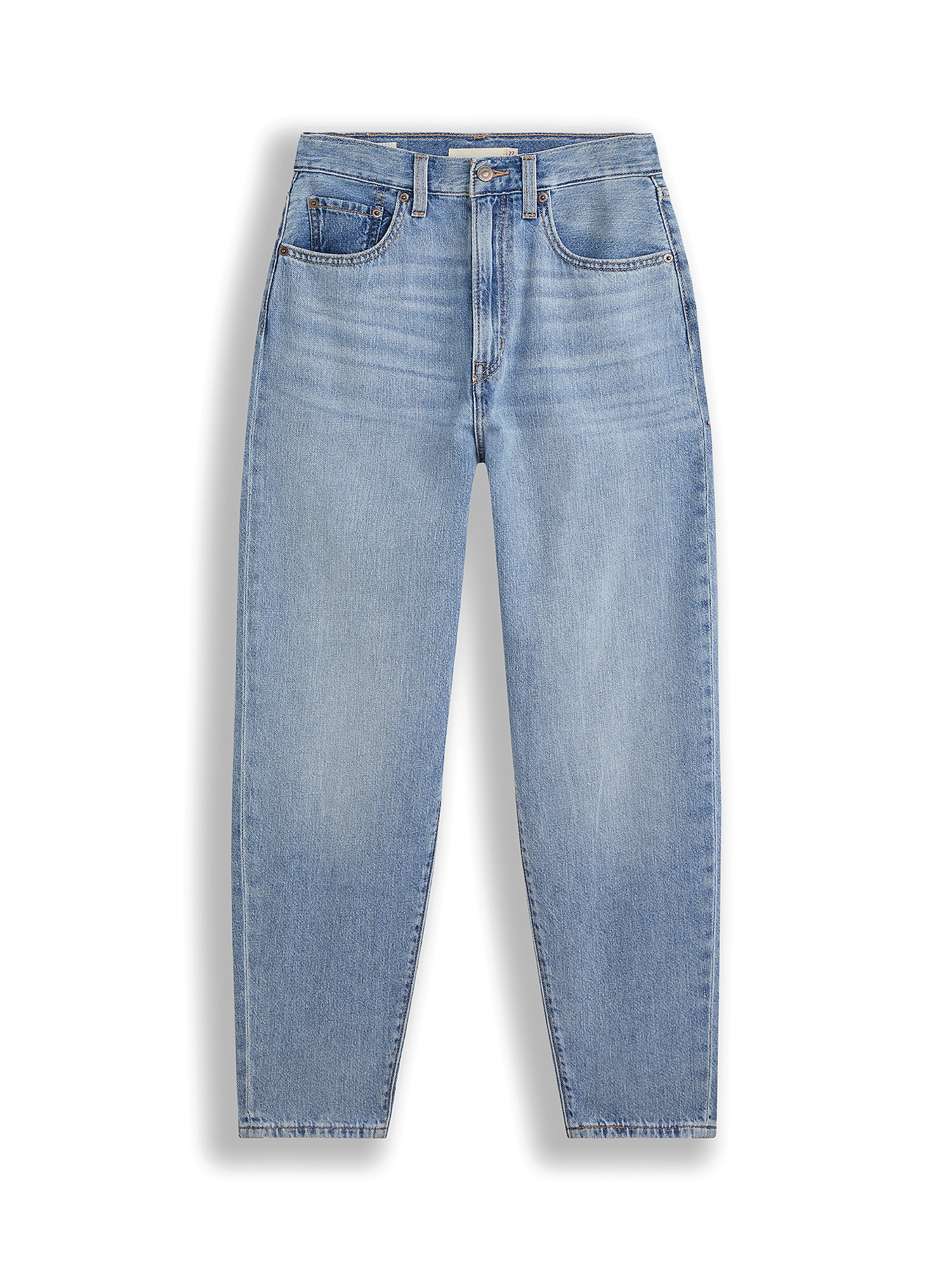 High loose taper jeans, Blu, large image number 0