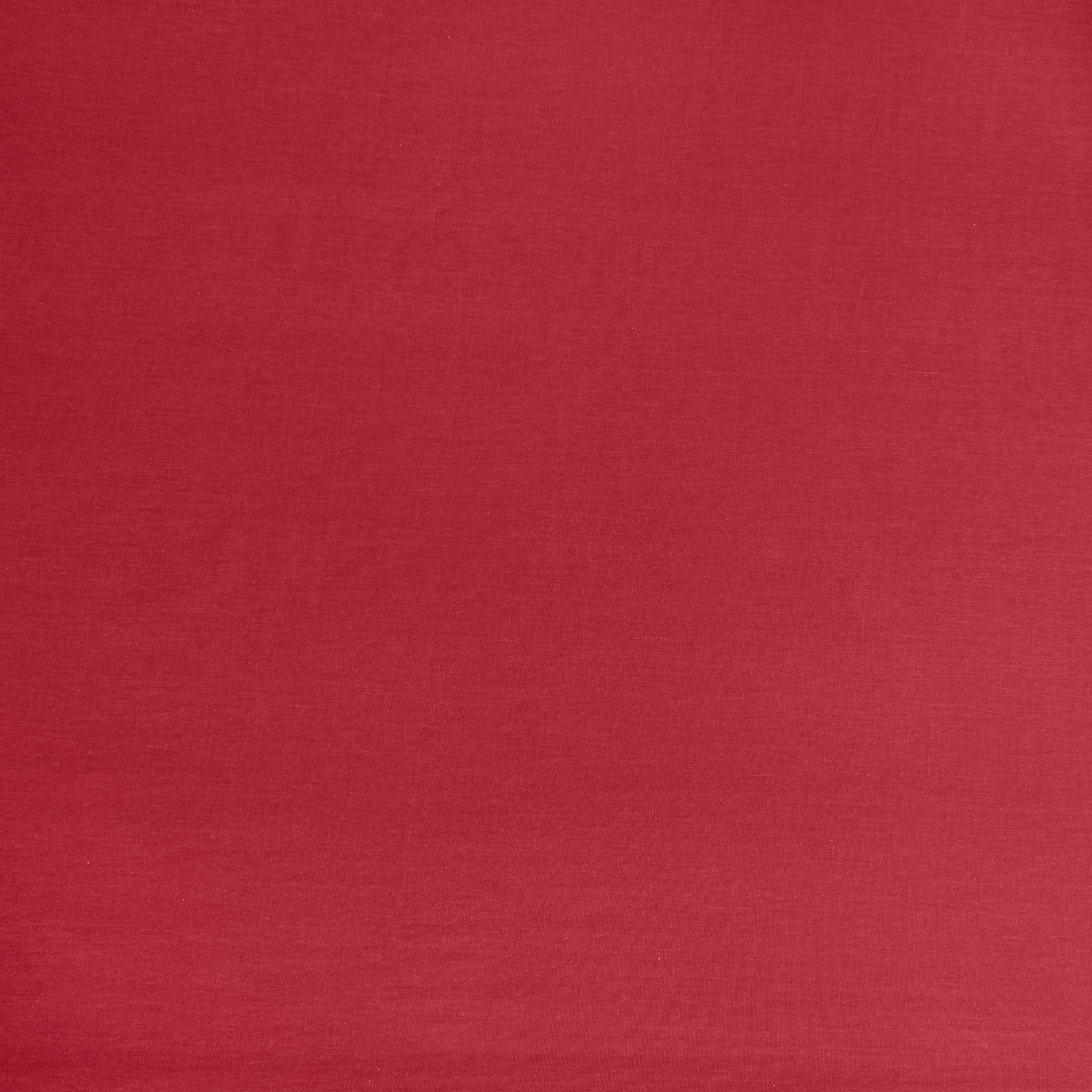 Solid colour tablecloth in 100% garment-washed cotton, Dark Red, large image number 1